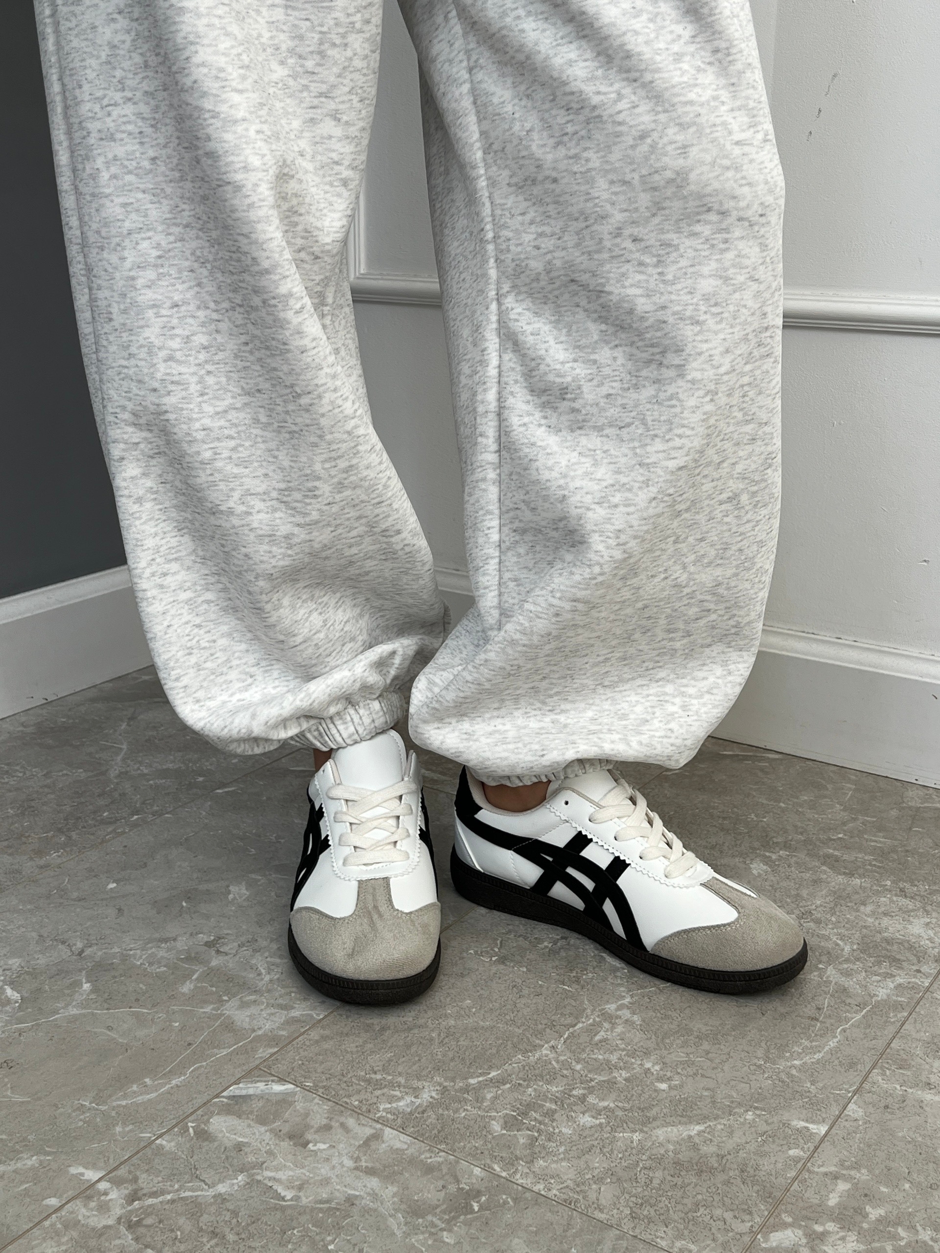 Кеды NM LZC7-4 вставки замша+полосы