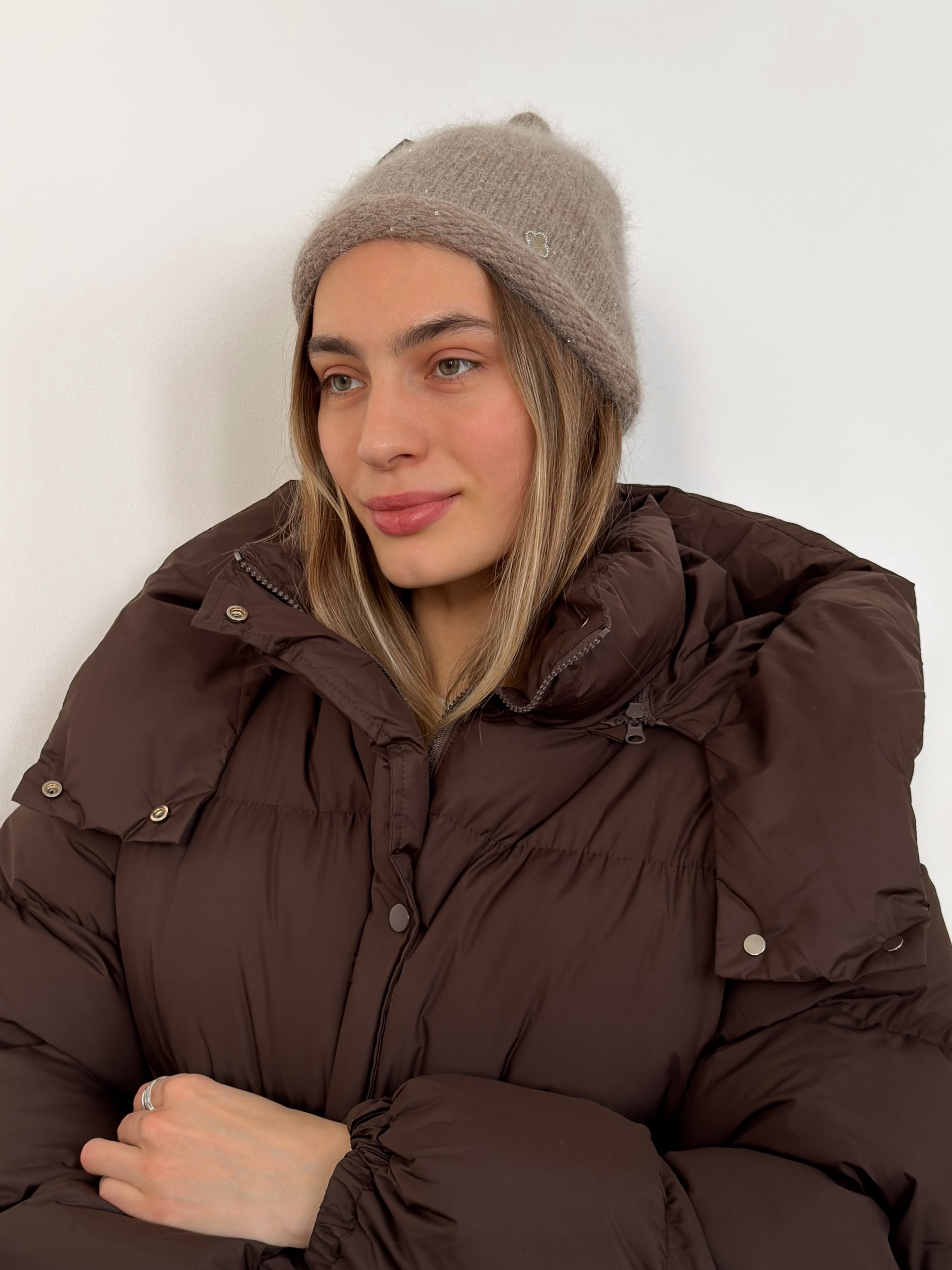 Шапка mariv 251137 пайетки флис