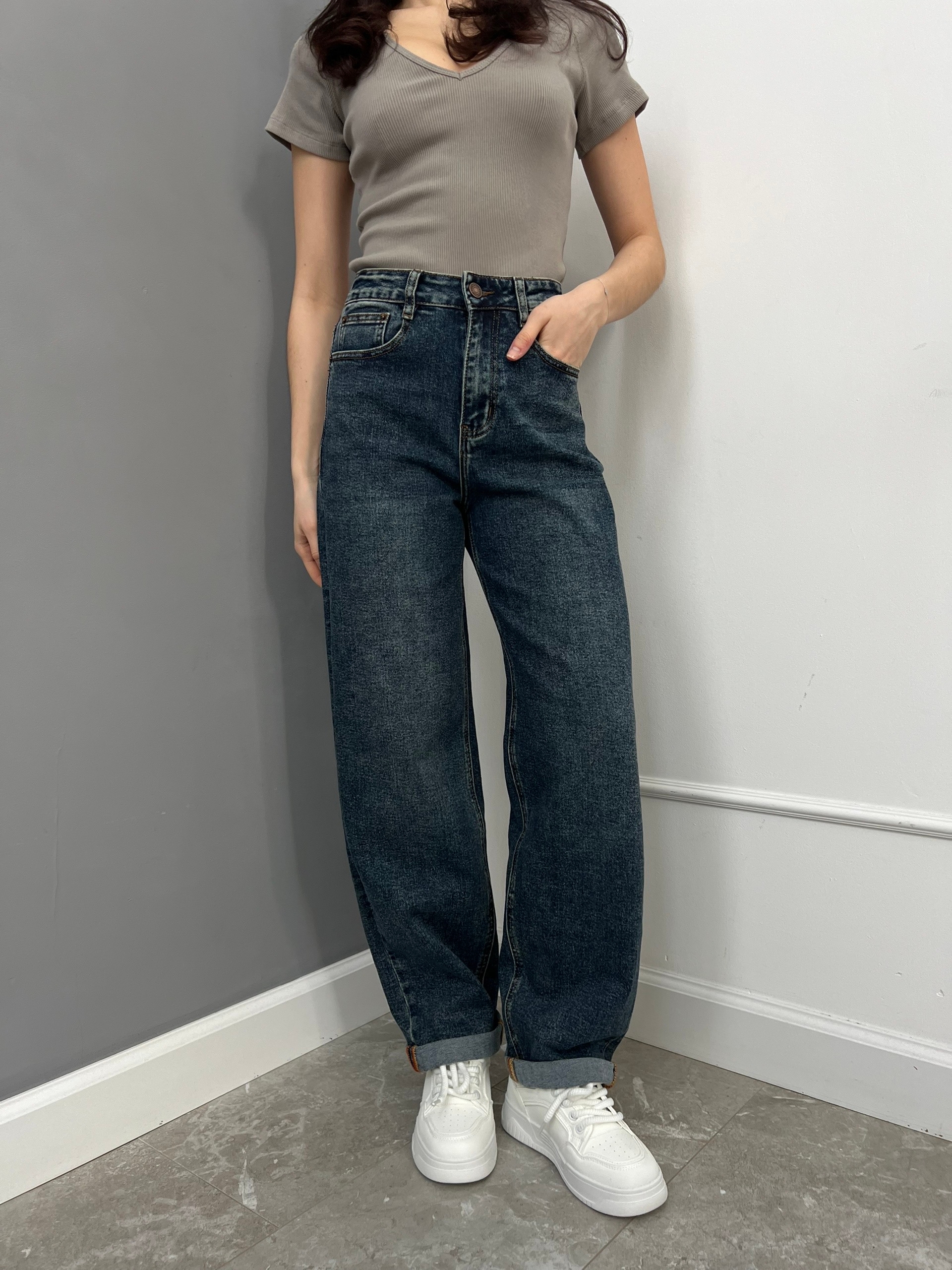 Джинсы Rojeans188 6483 подвороты