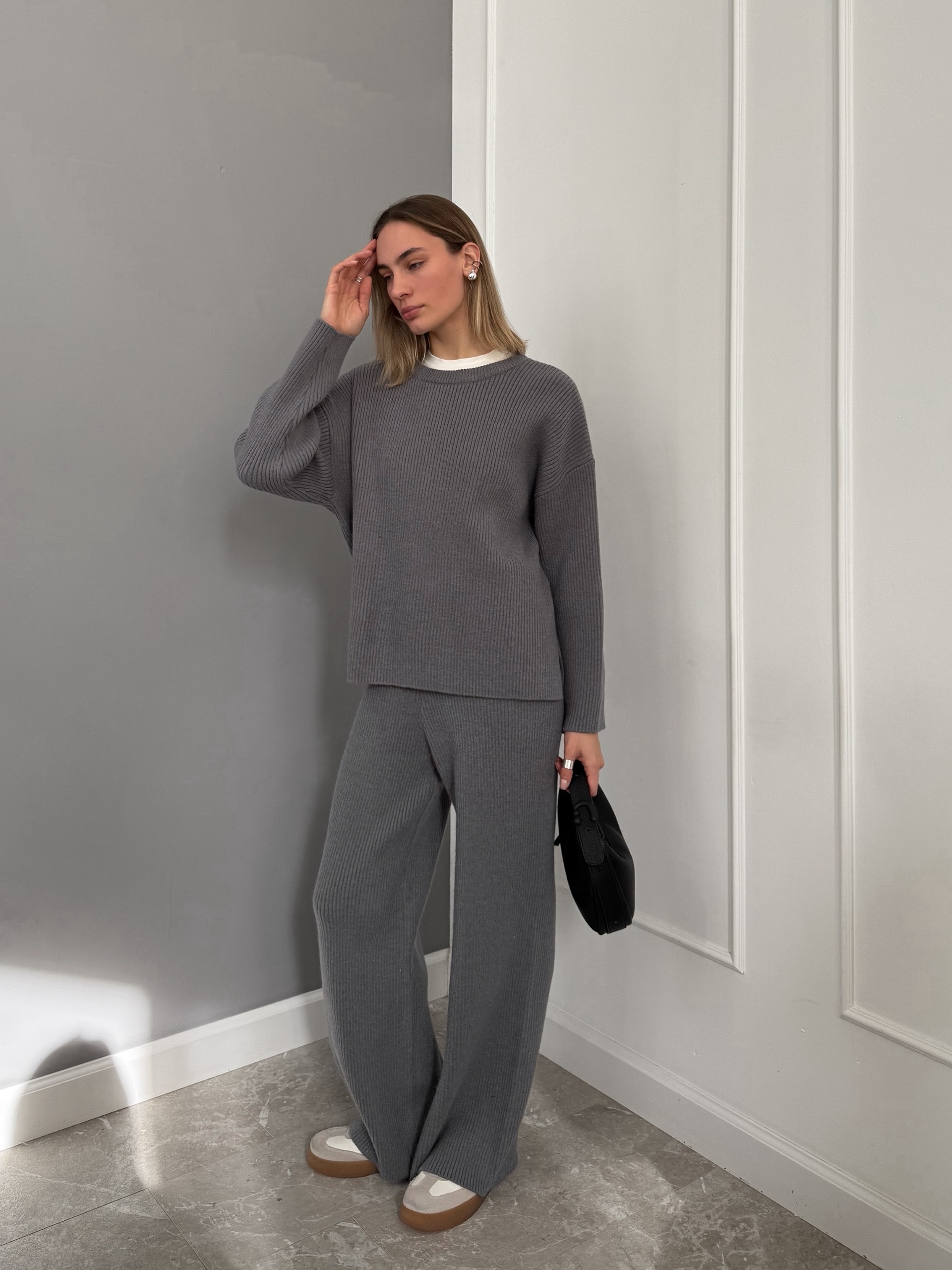 Костюм W325 джемпер+брюки трикотаж