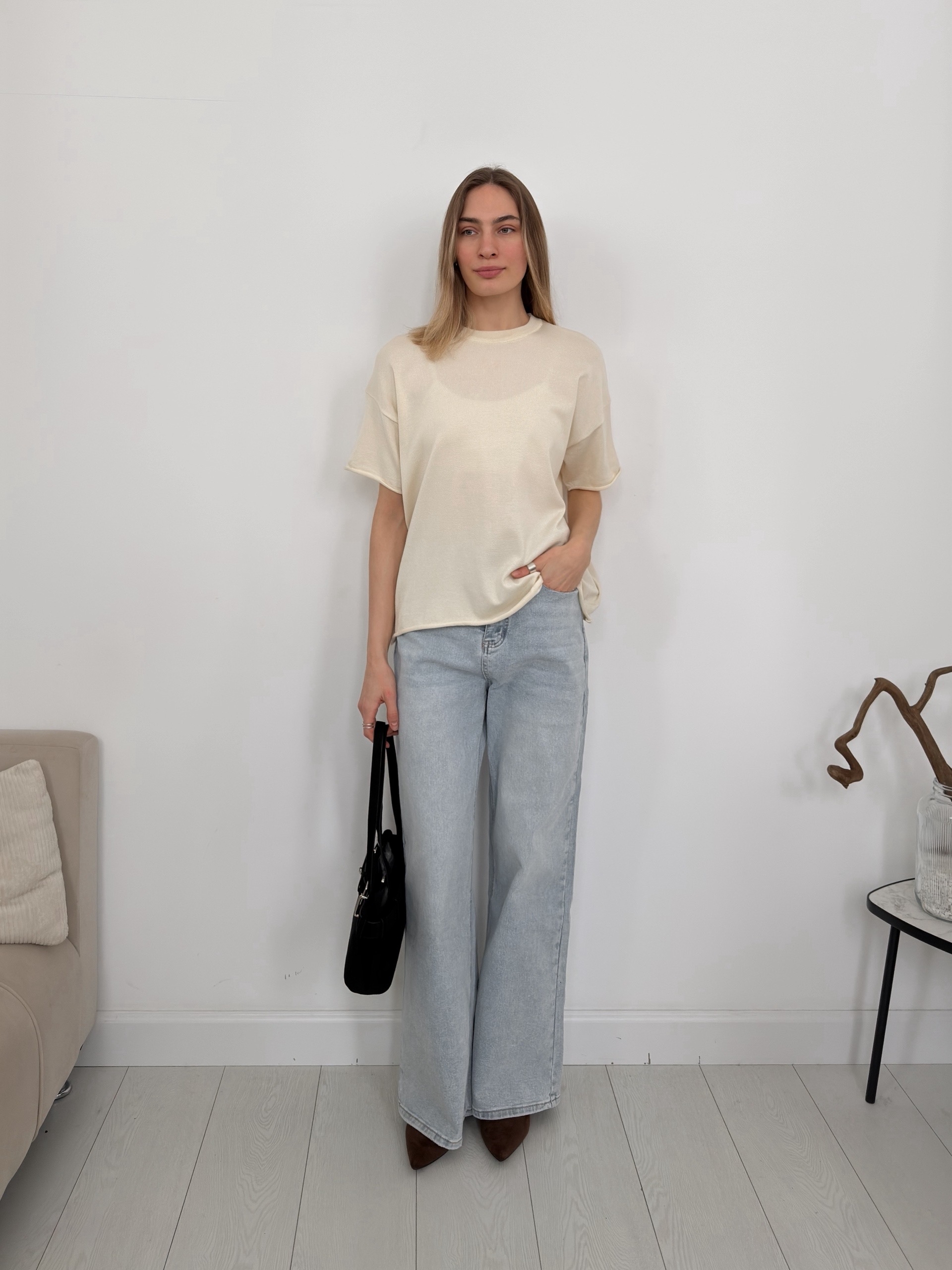 Джемпер Korea 201 с коротким рукавом