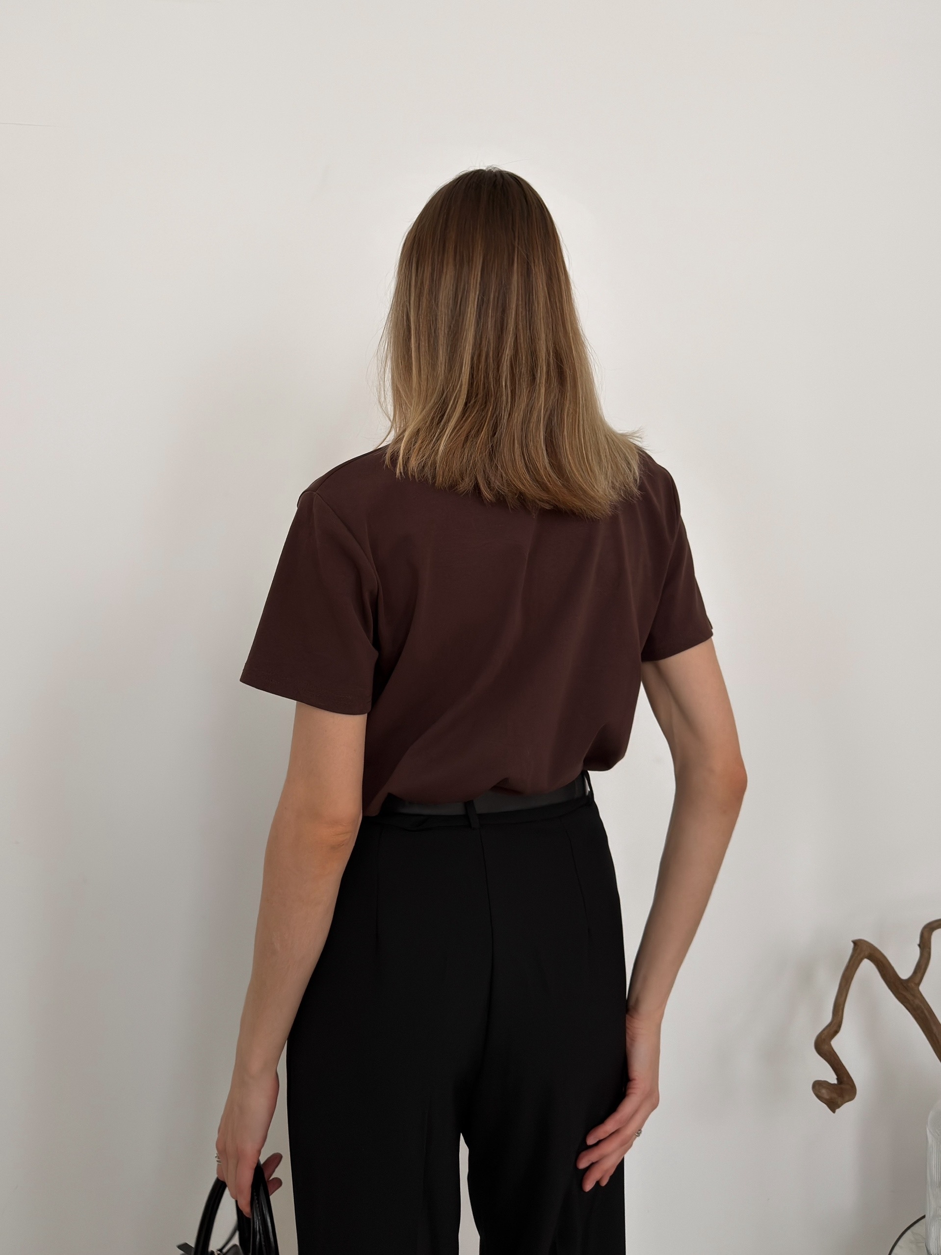 Футболка Korea 8268 Because  девушка