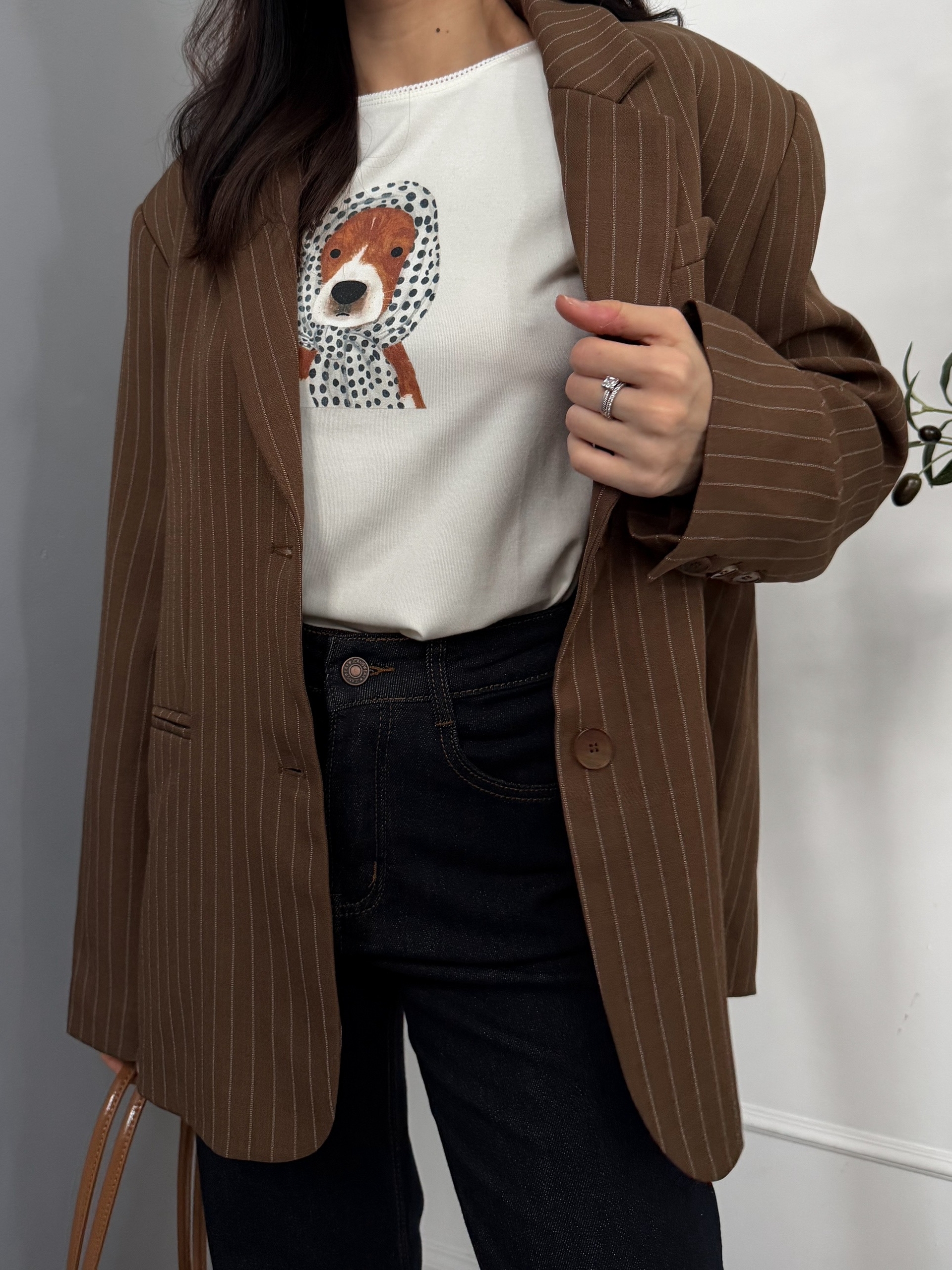 Жакет madeinost полоска 57031