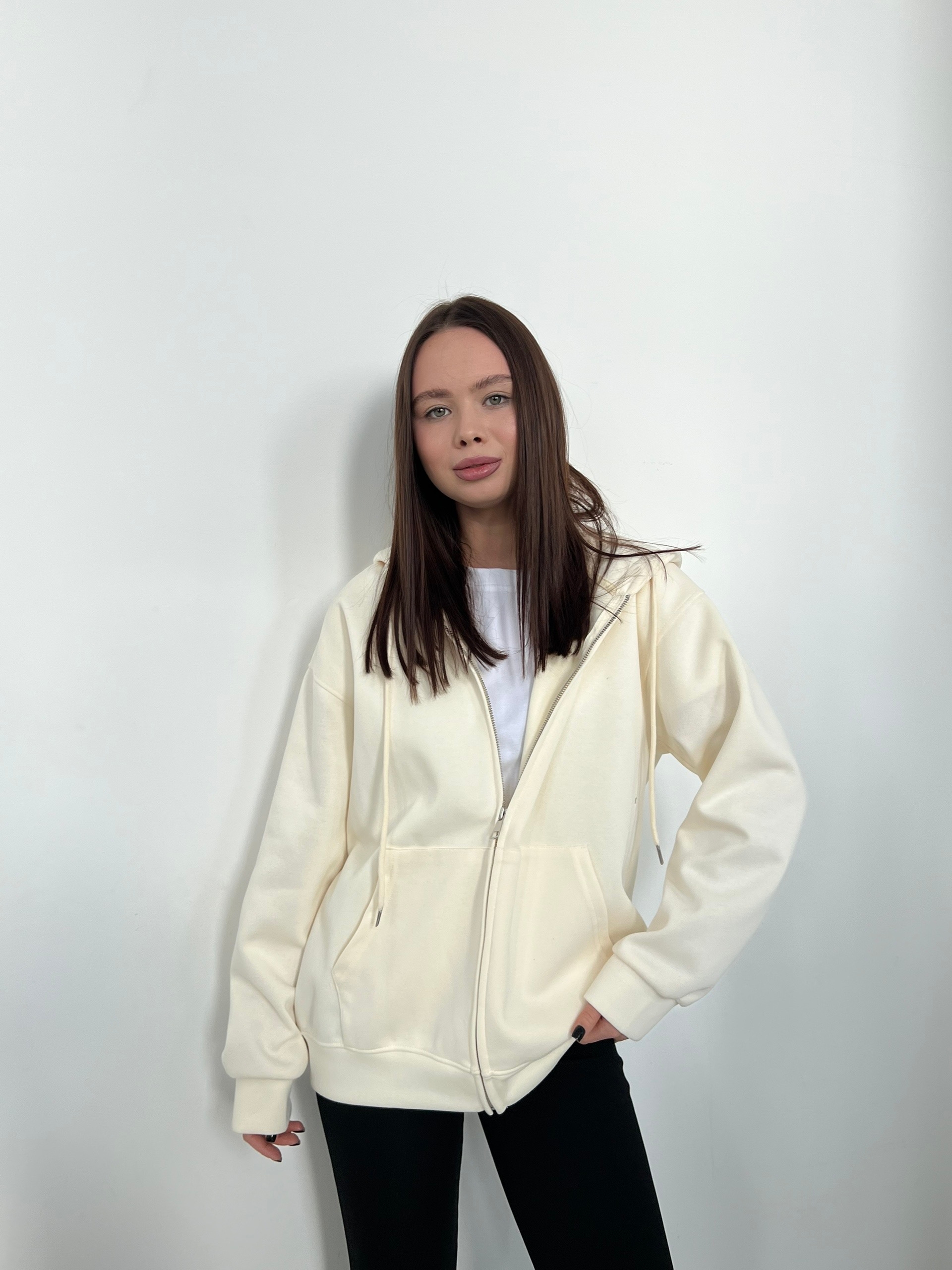 Худи Korea 25001 однотон