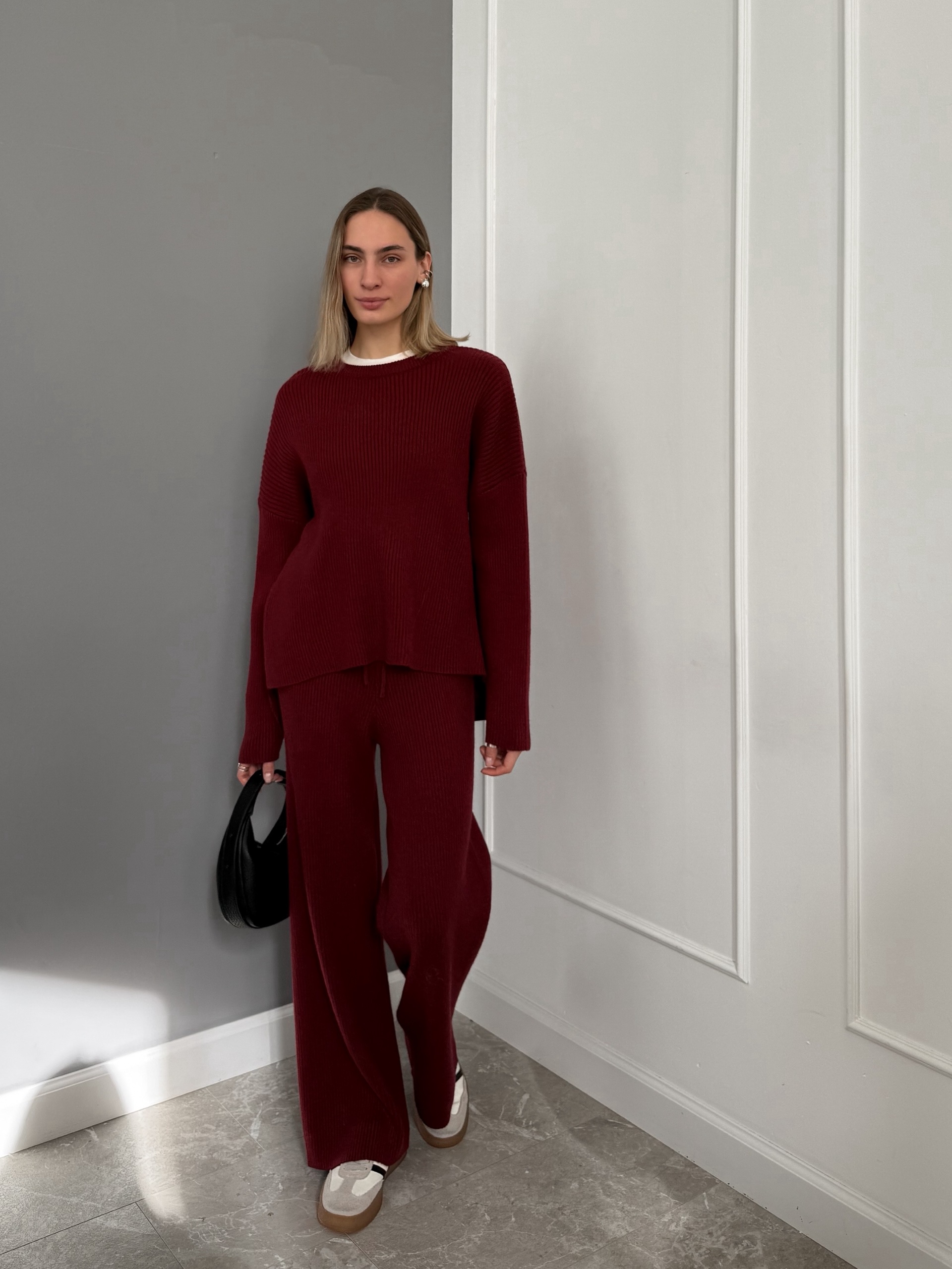 Костюм W325 джемпер+брюки трикотаж