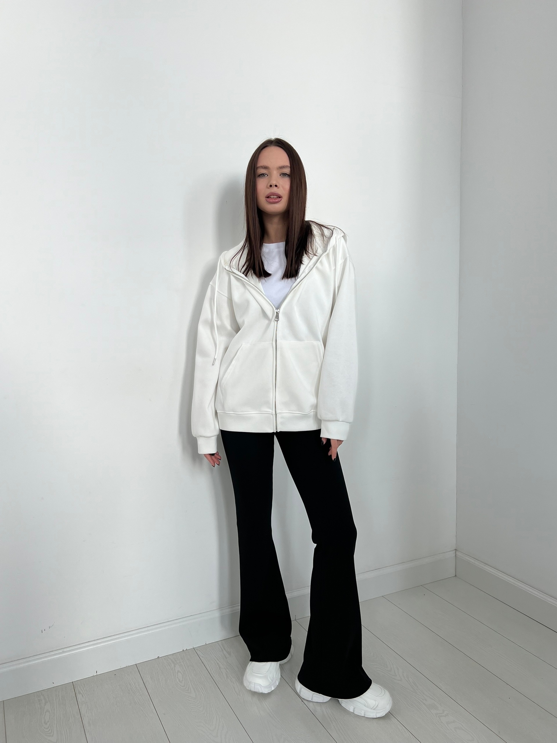 Худи Korea 25001 однотон