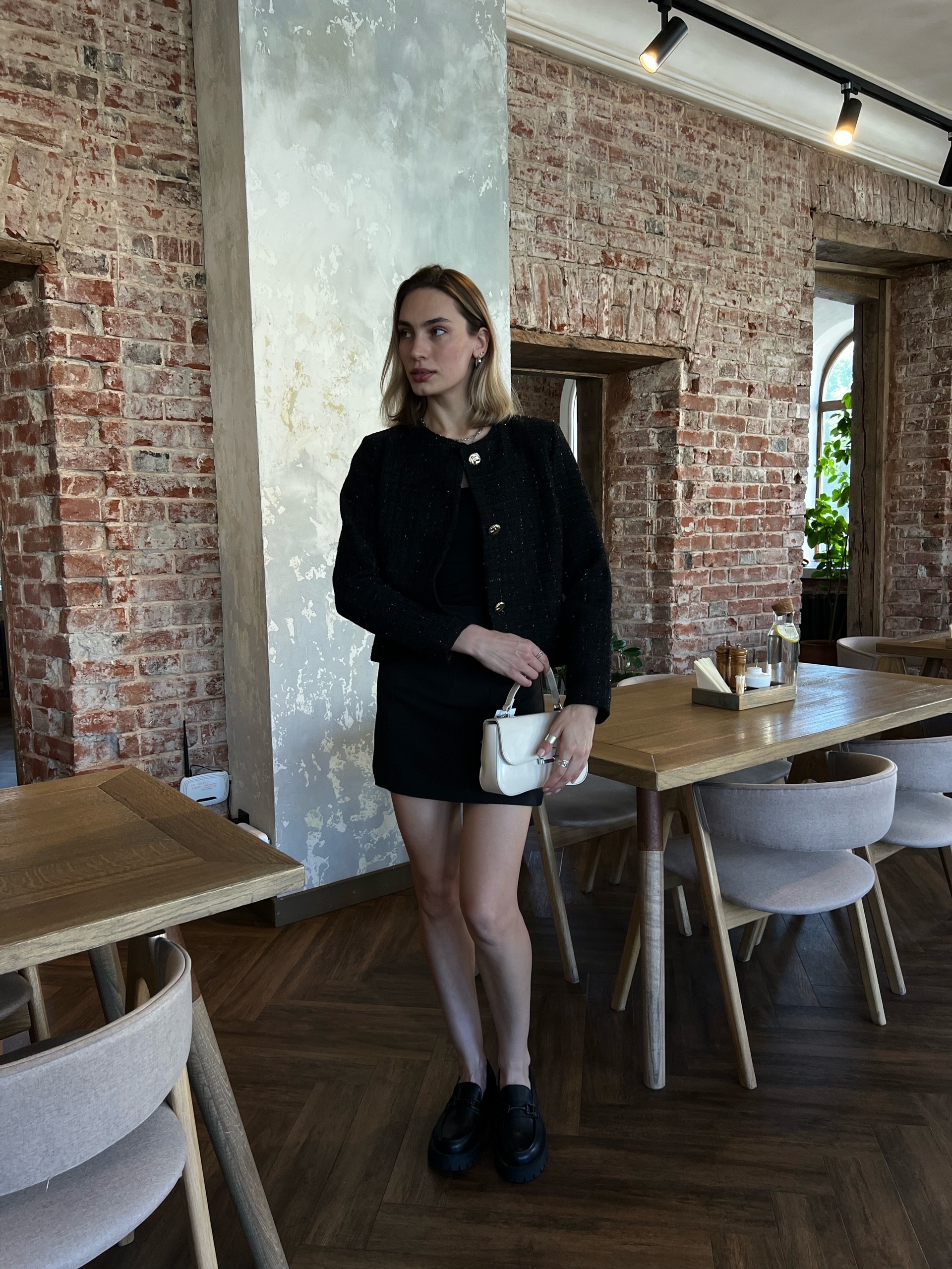 Жакет Be Trendy твид люрекс