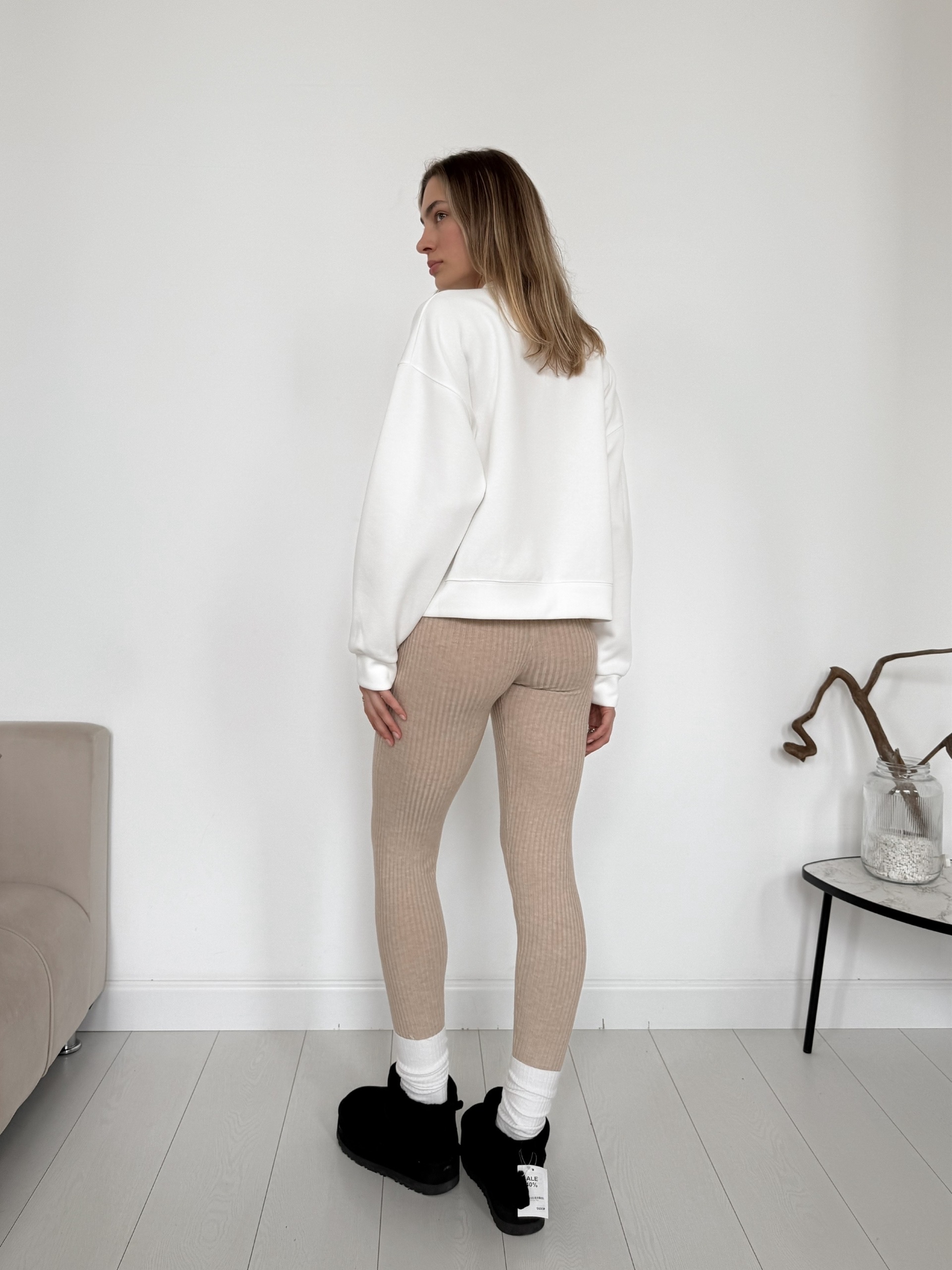 Лосины Fashion classic 157 крупный рубчик