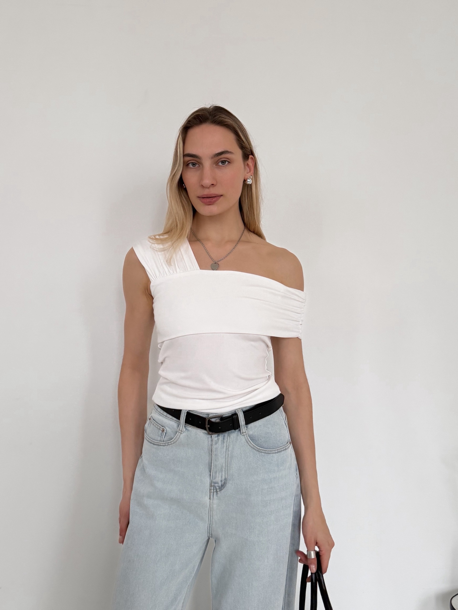 Майка Casual ассиметрия
