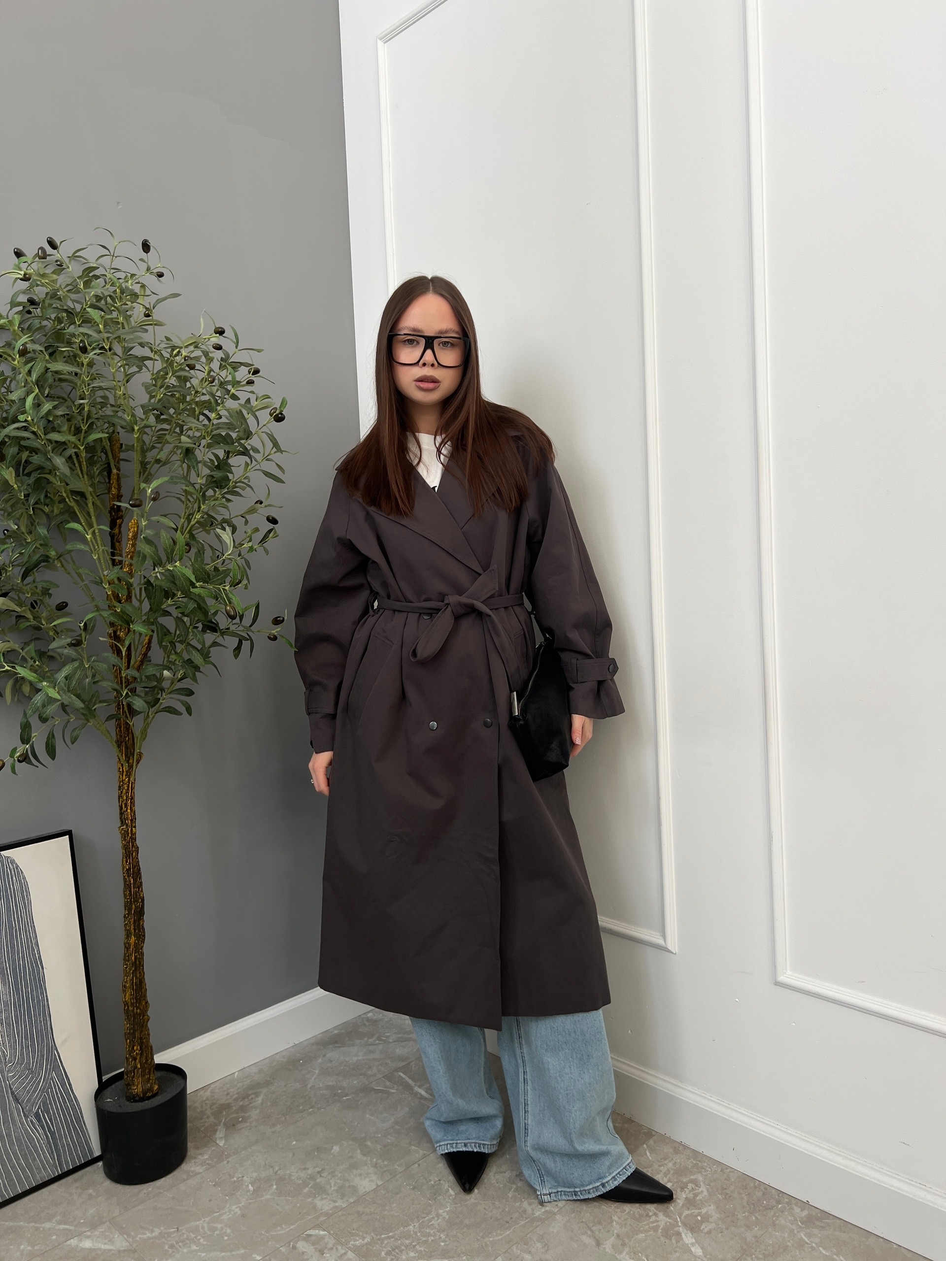 Тренч KXJ 5539 на заклепках