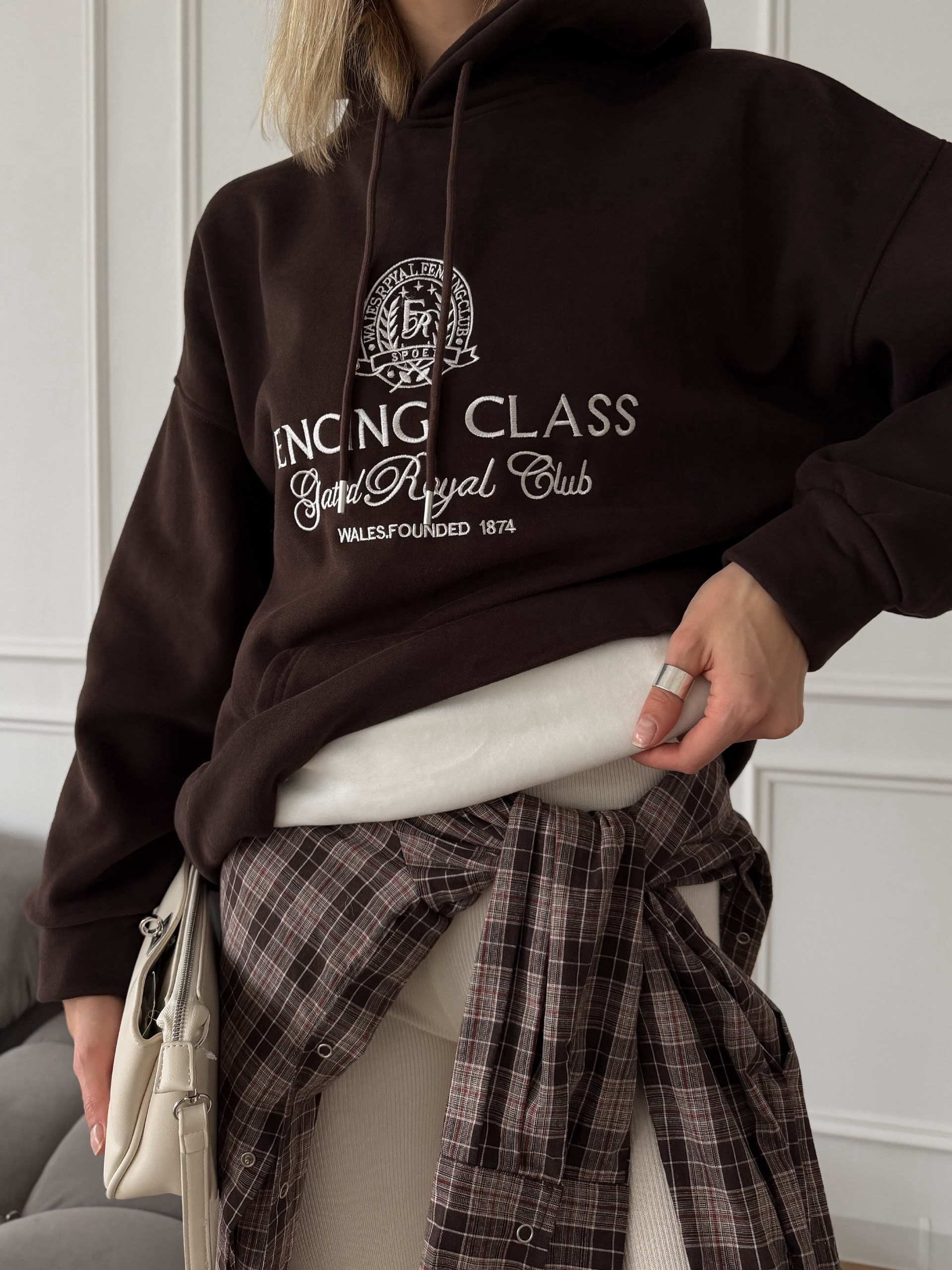 Толстовка Korea 6698A Fencing Class флис