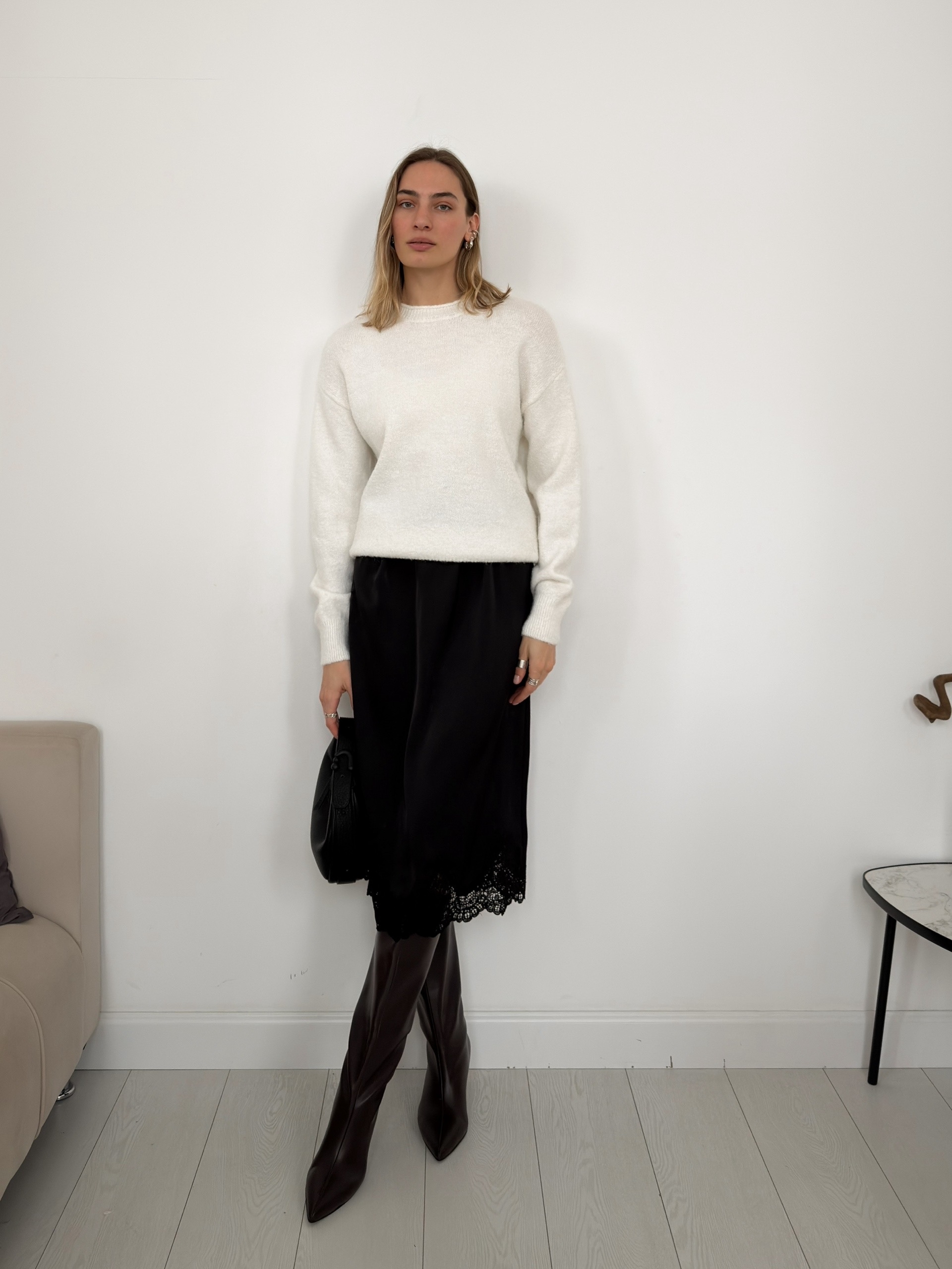 Юбка Blanca 20101 кружева