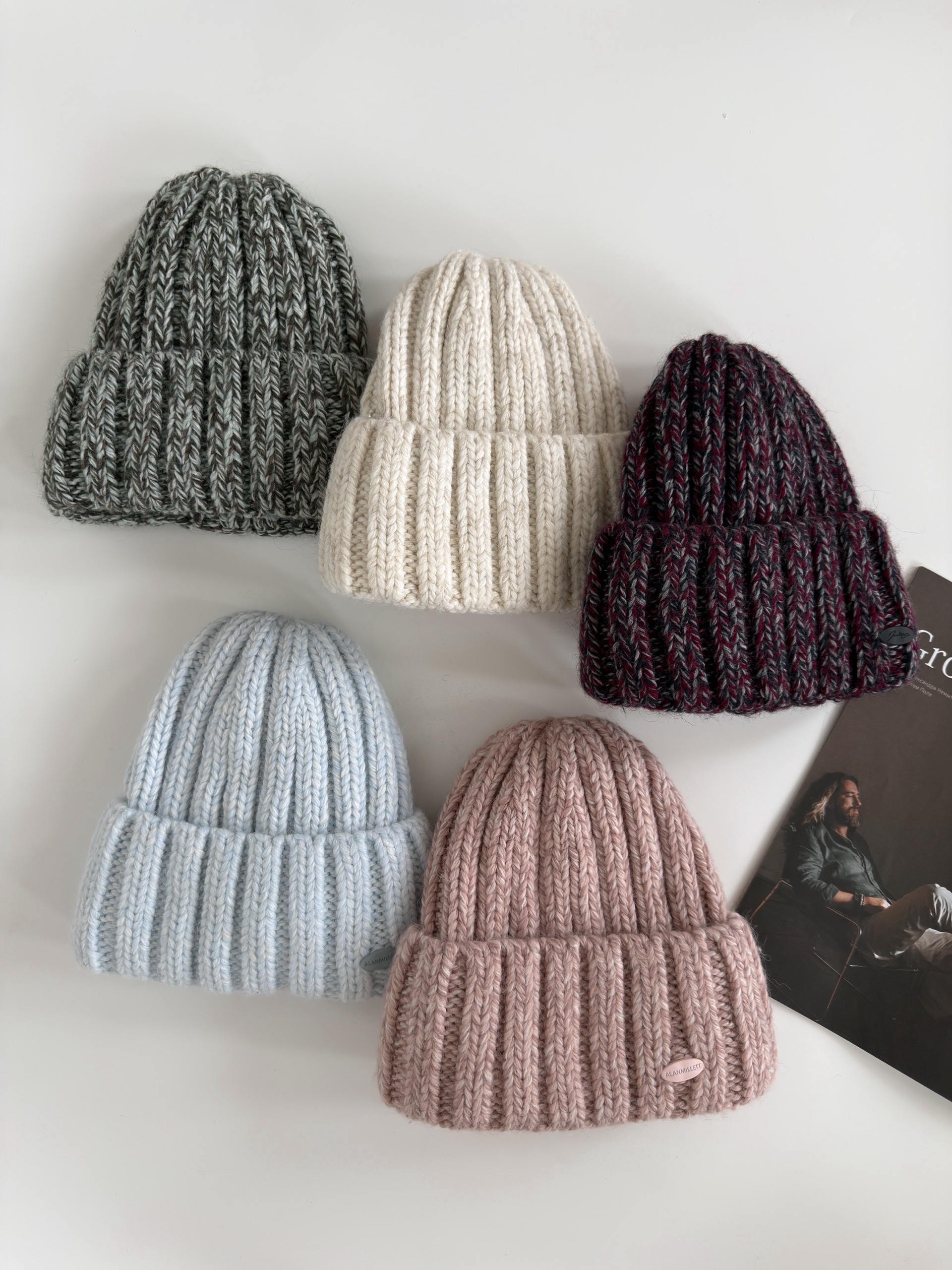 Шапка Alanmillett Руталина флис эмблема двухцветная