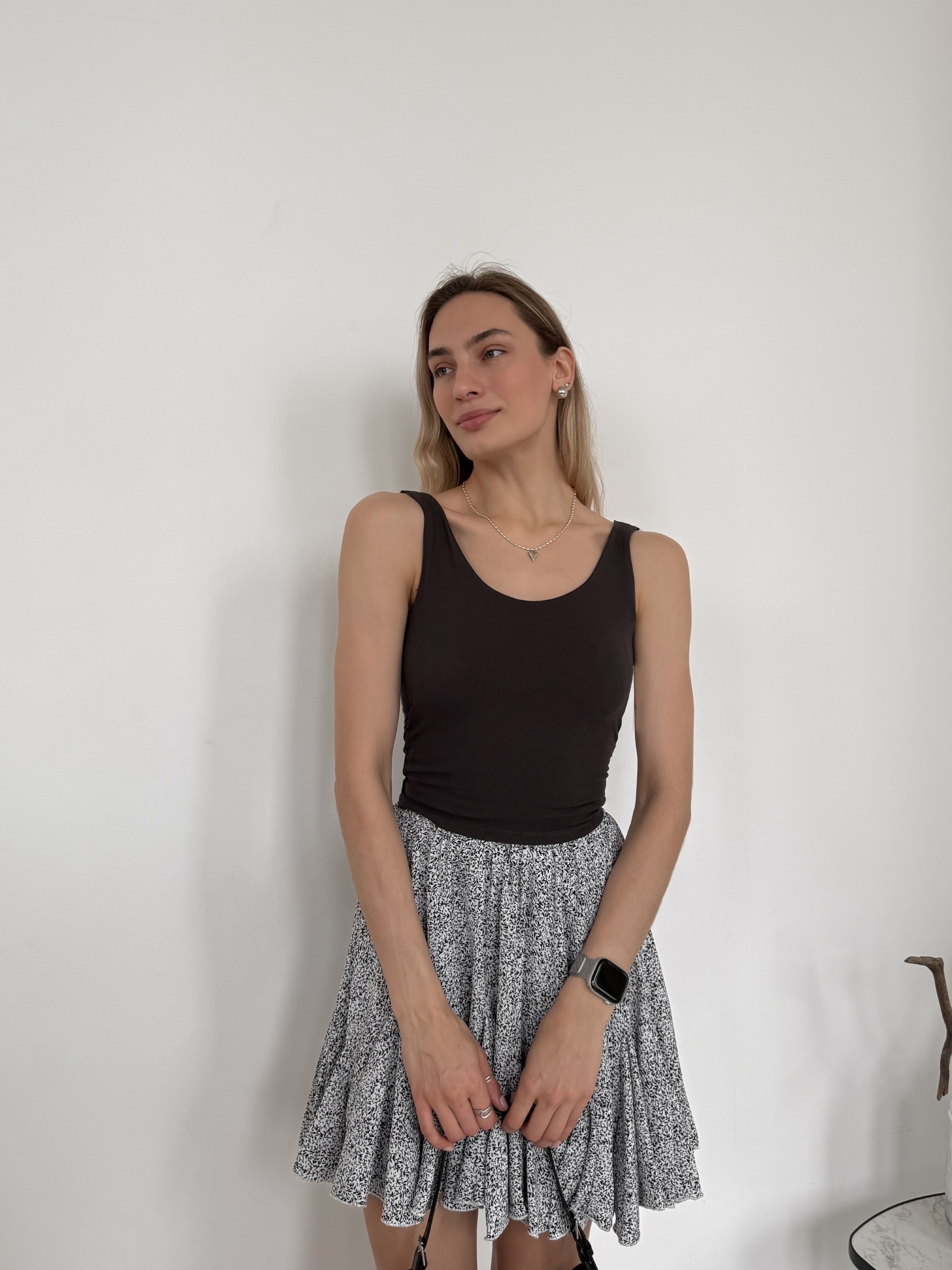 Юбка цветочный принт 169 SS Collection