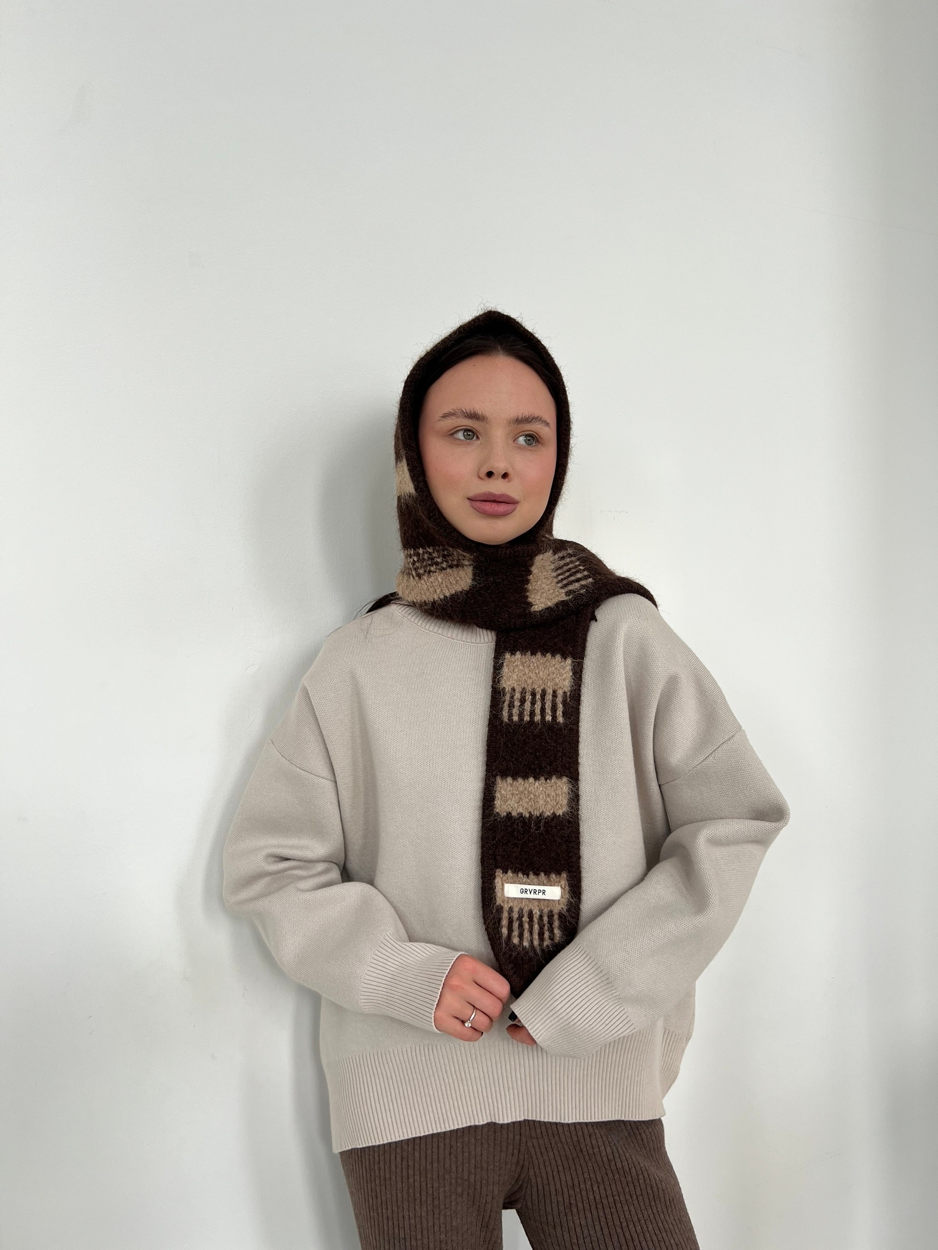 Капор GRVRPR узор