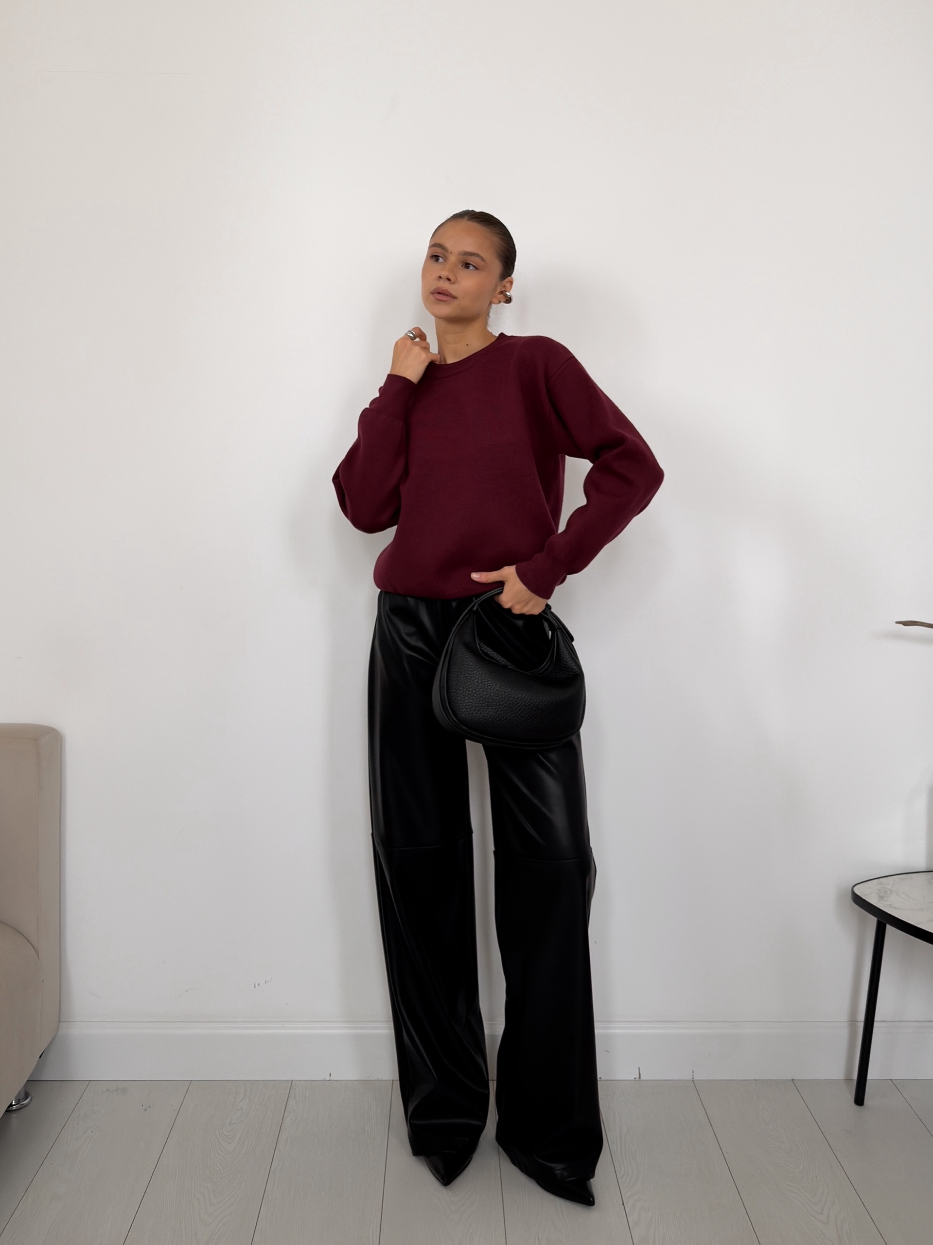 Джемпер Korea 649 круглый ворот