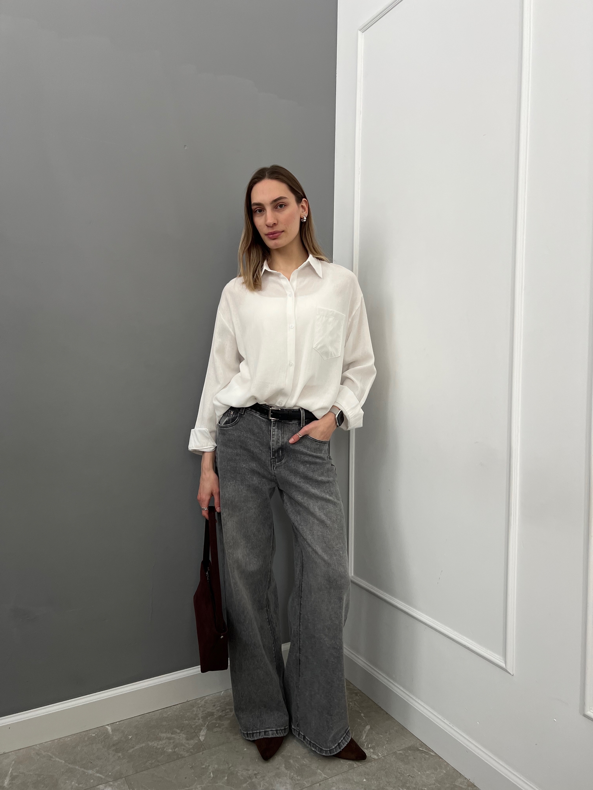 Джинсы 1239 Denim широкие