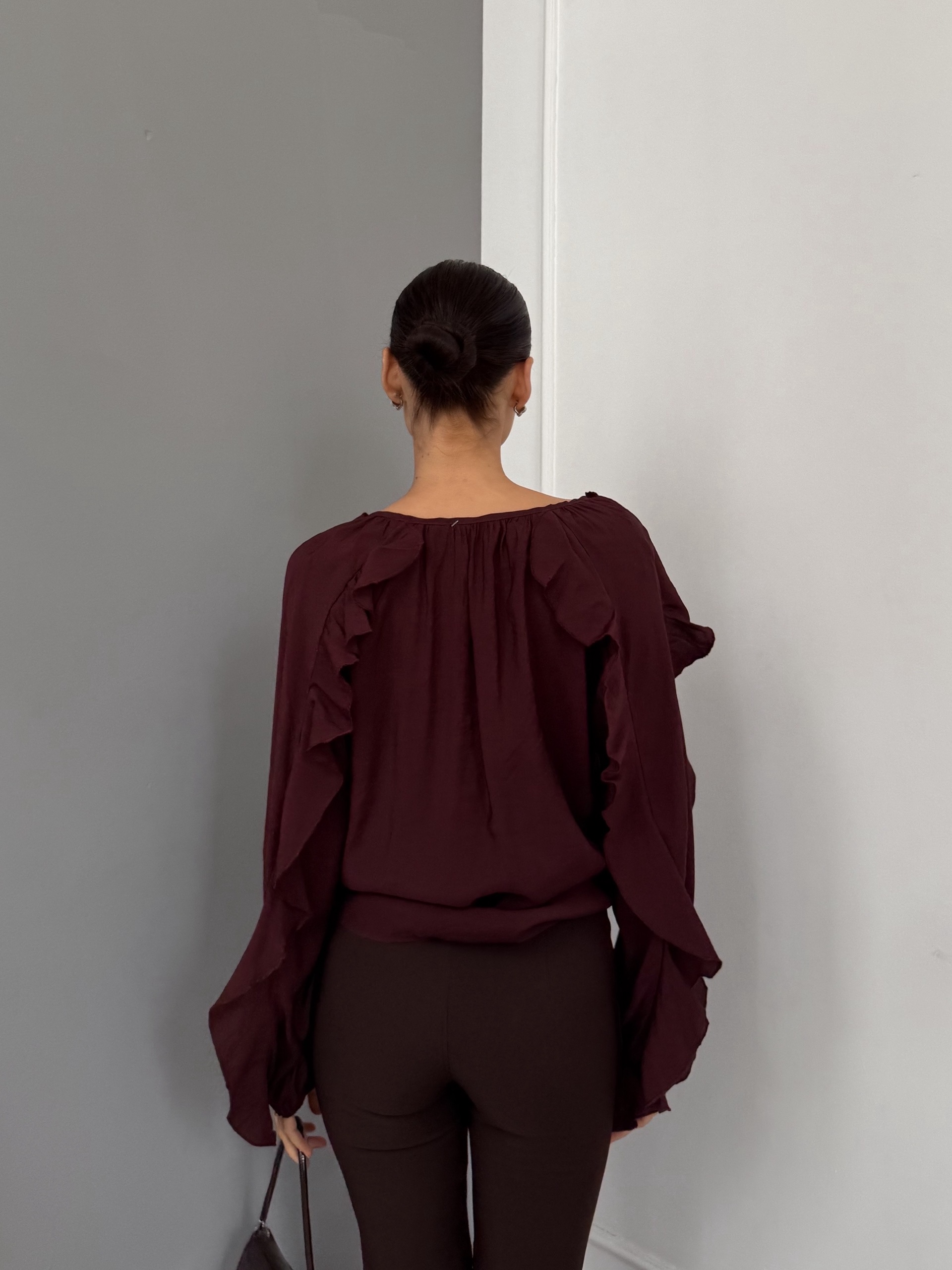 Блузка Fashion 25126 хб рюши