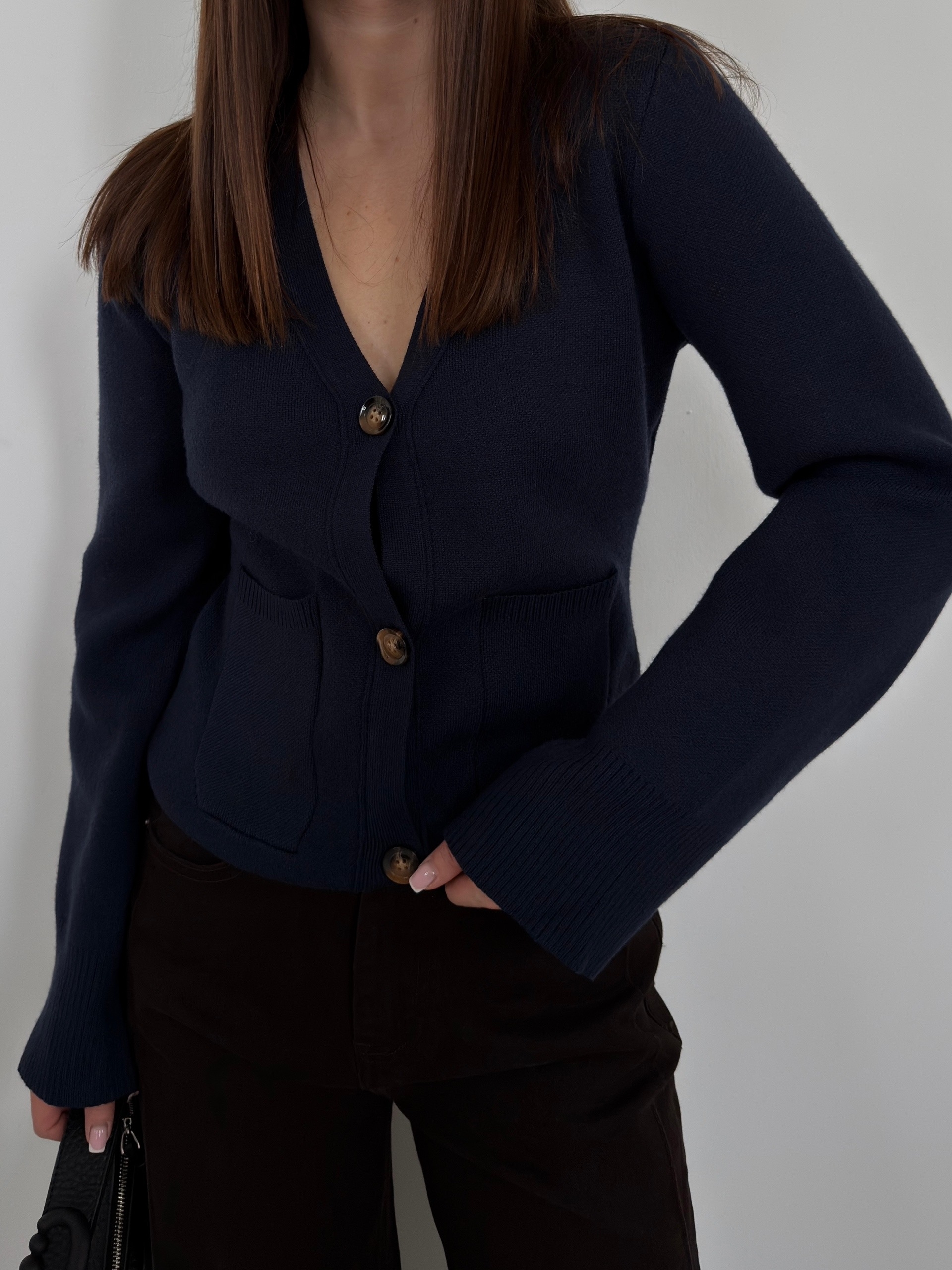 Кардиган AIKA 9019 приталенный