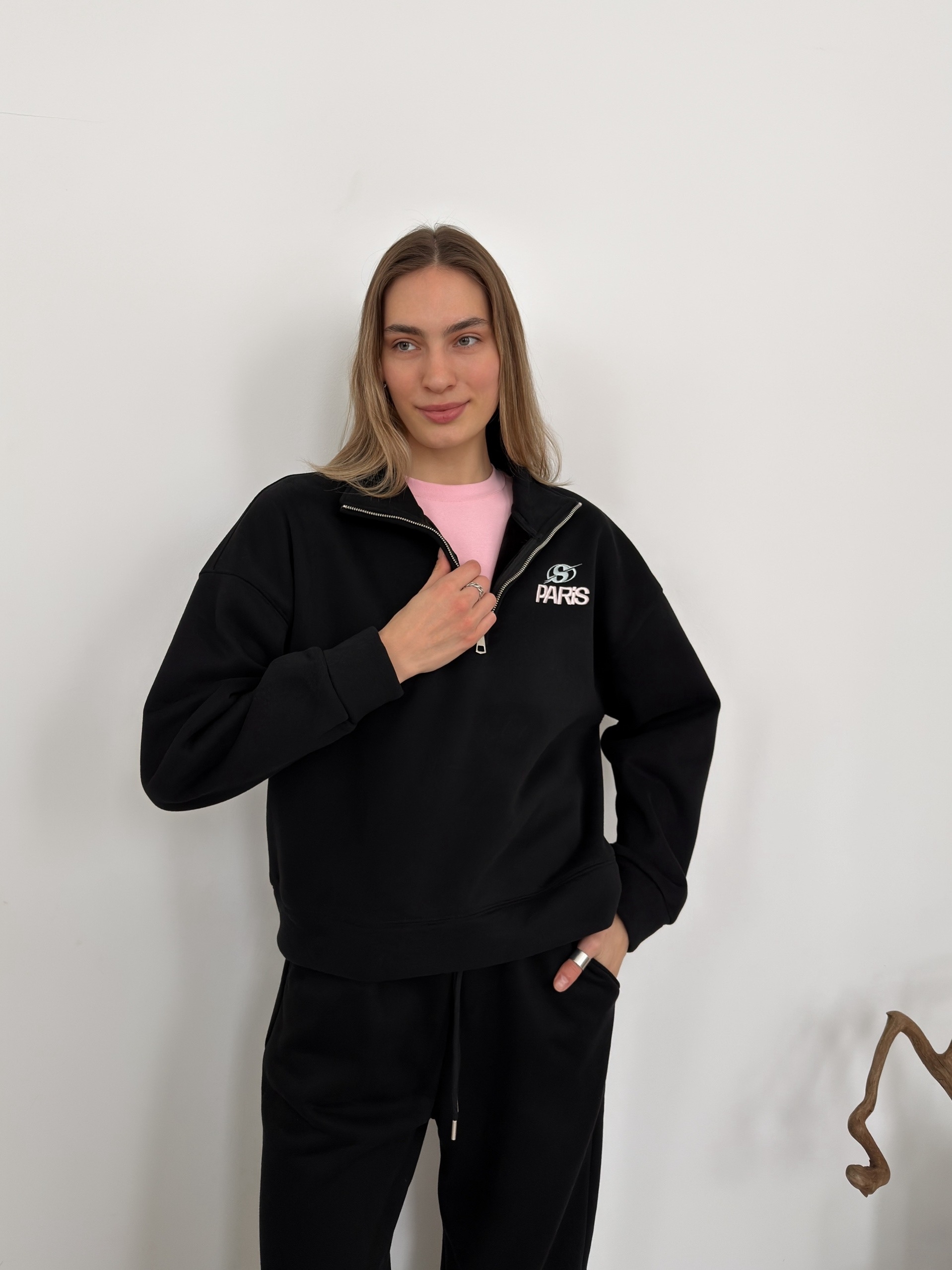 Костюм Korea 3075 Paris ворот на замке флис