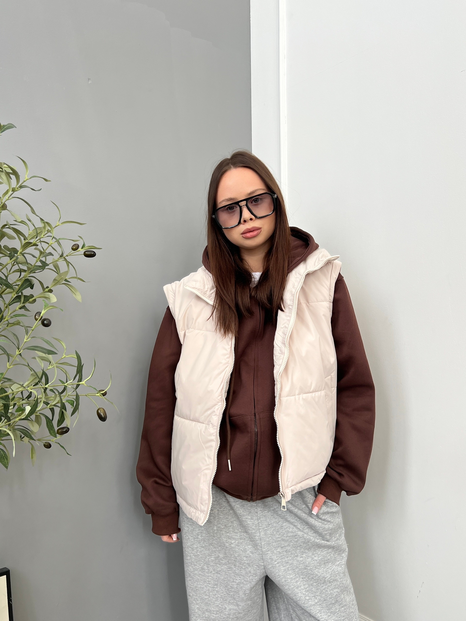 Куртка-жилетка Korea A26 короткая