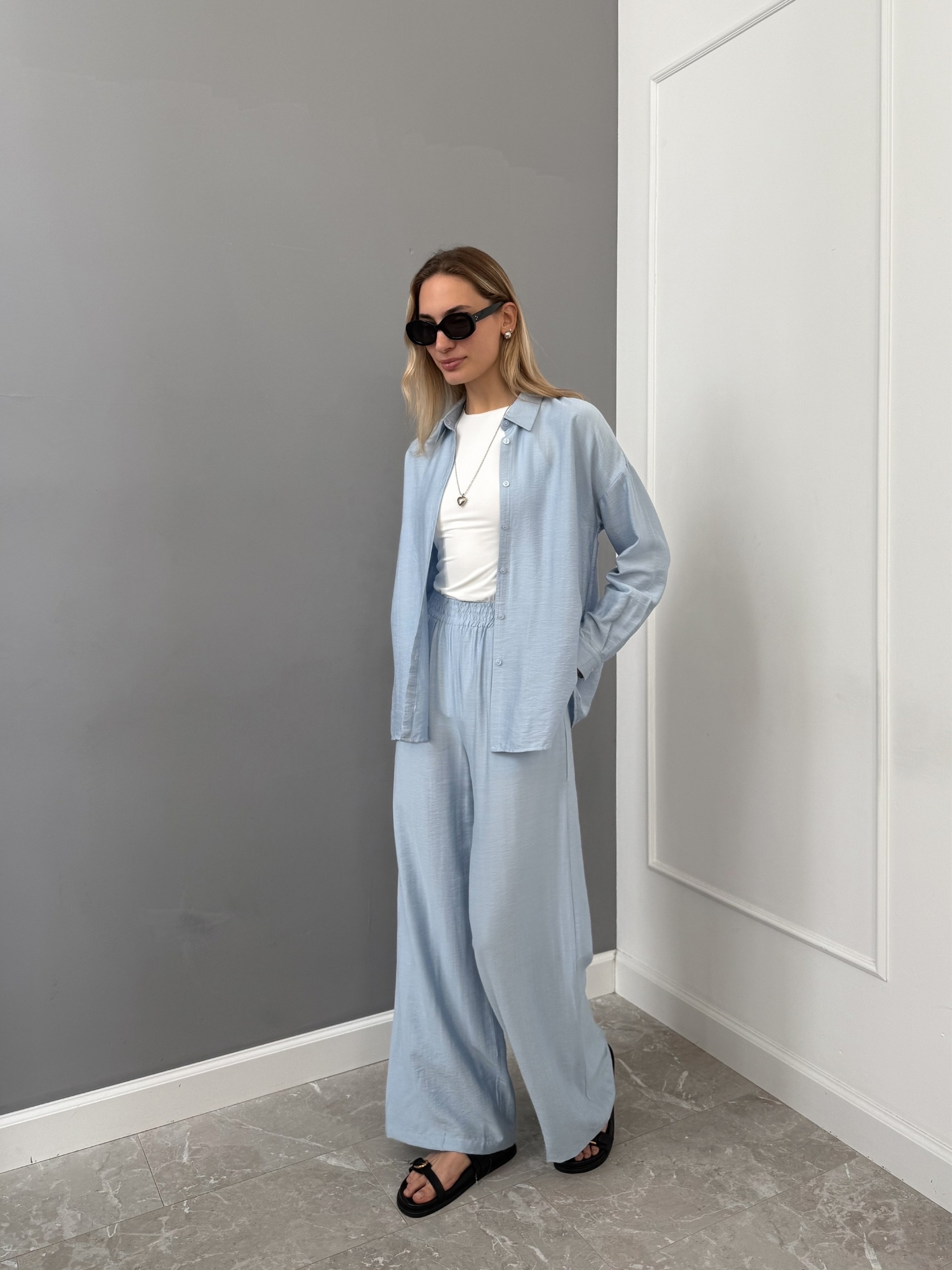 Костюм Dress Code 820 рубашка+кюлоты