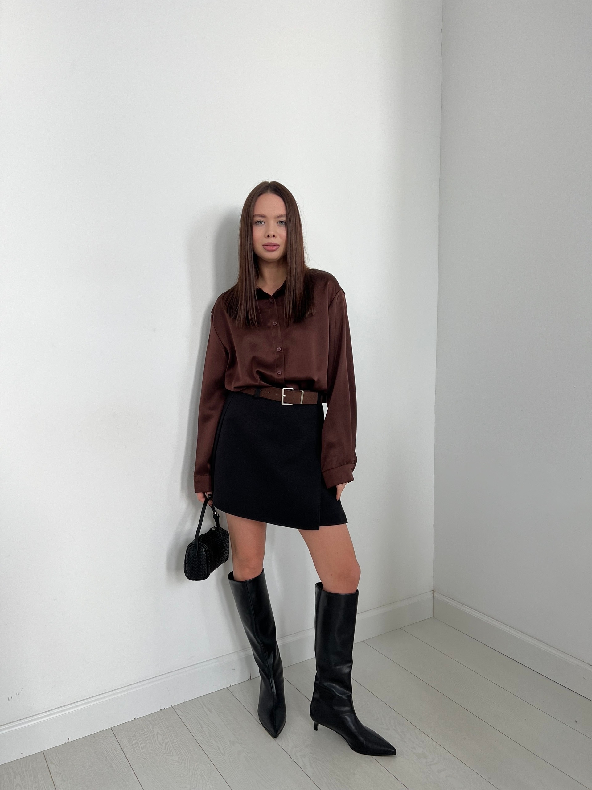 Блуза W 5397 атлас