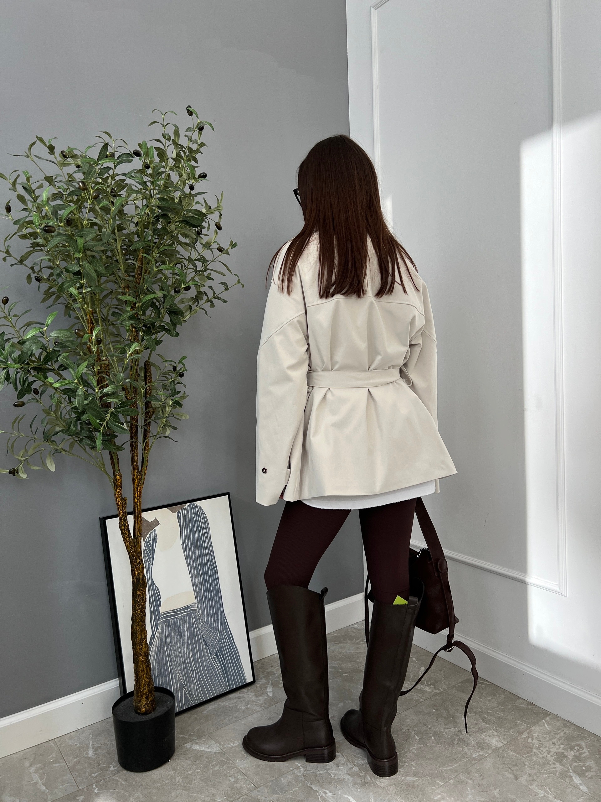 Тренч YMYG 939 средн длина