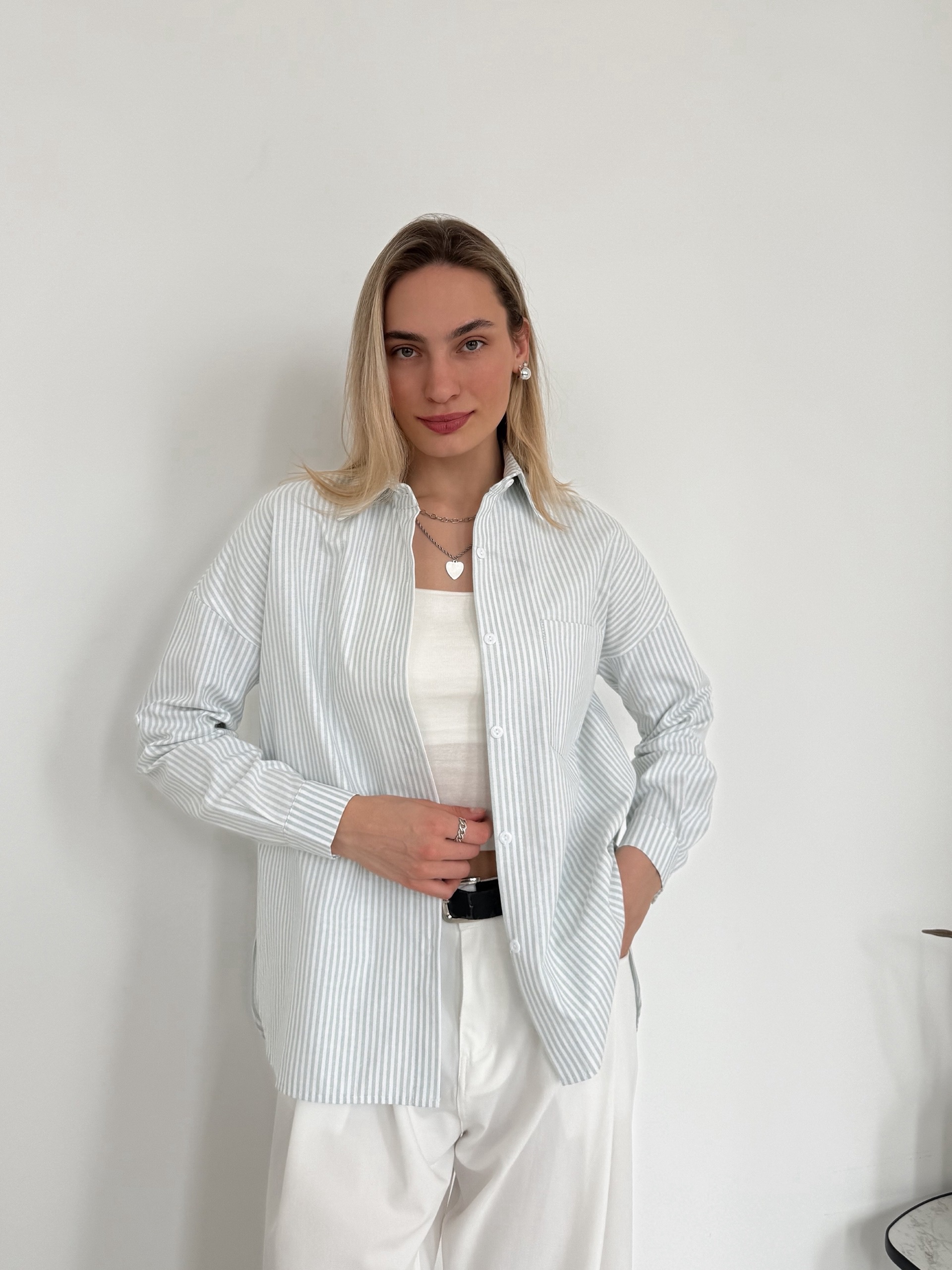 Рубашка Margo 058 в полоску