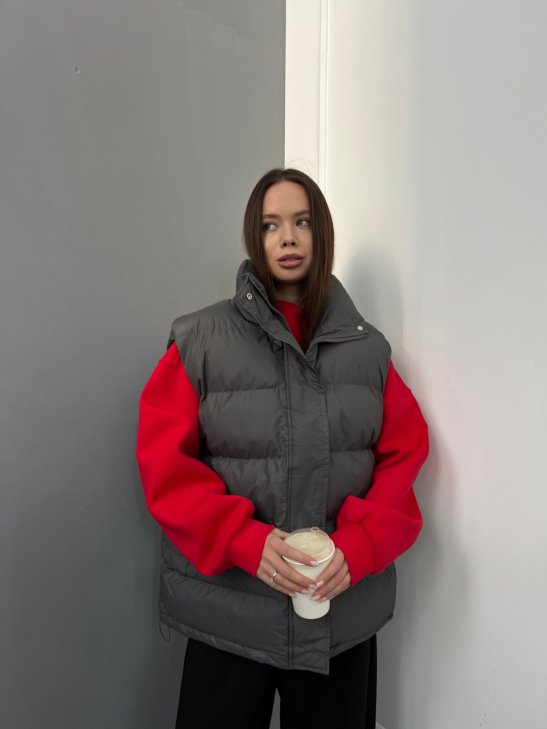 Жилетка Korea 1370 затяжки