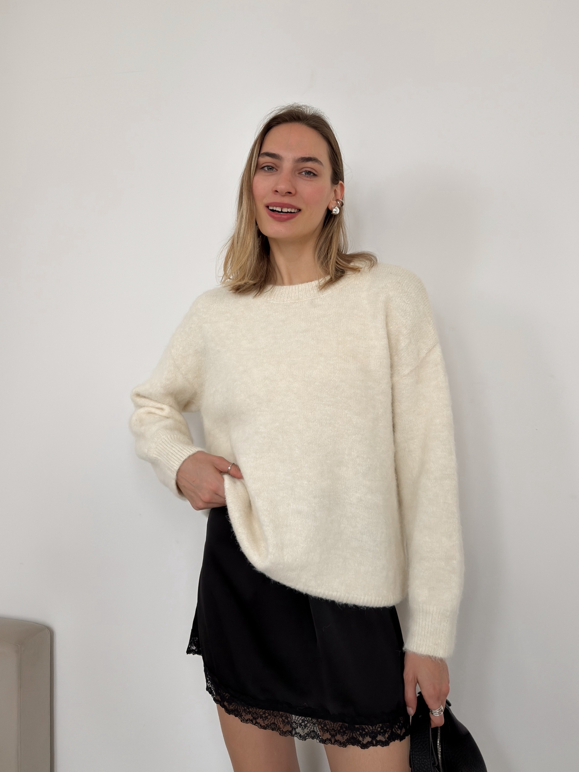 Джемпер W788 пушистый