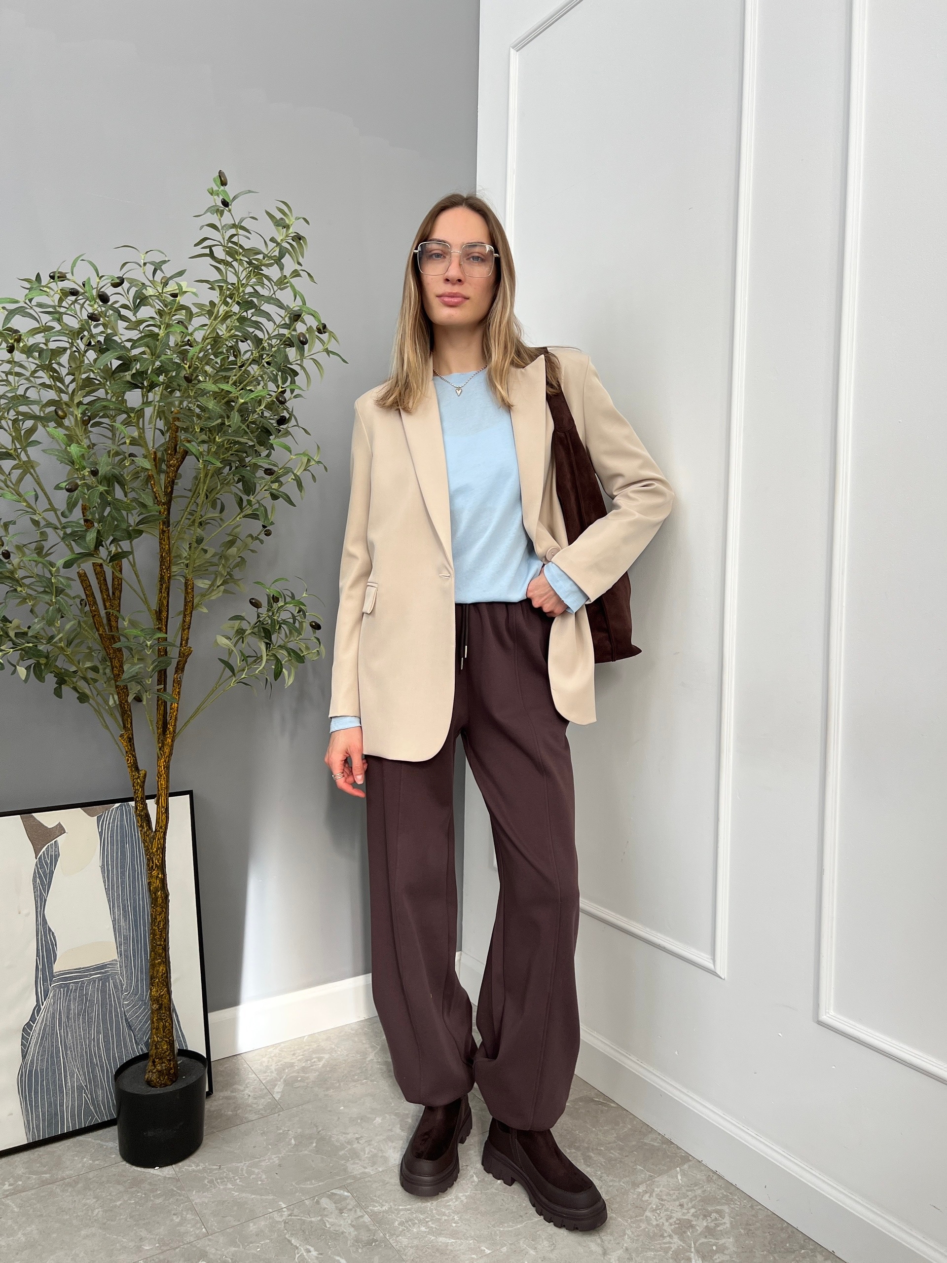 Жакет Liza 044 на одной пуговице