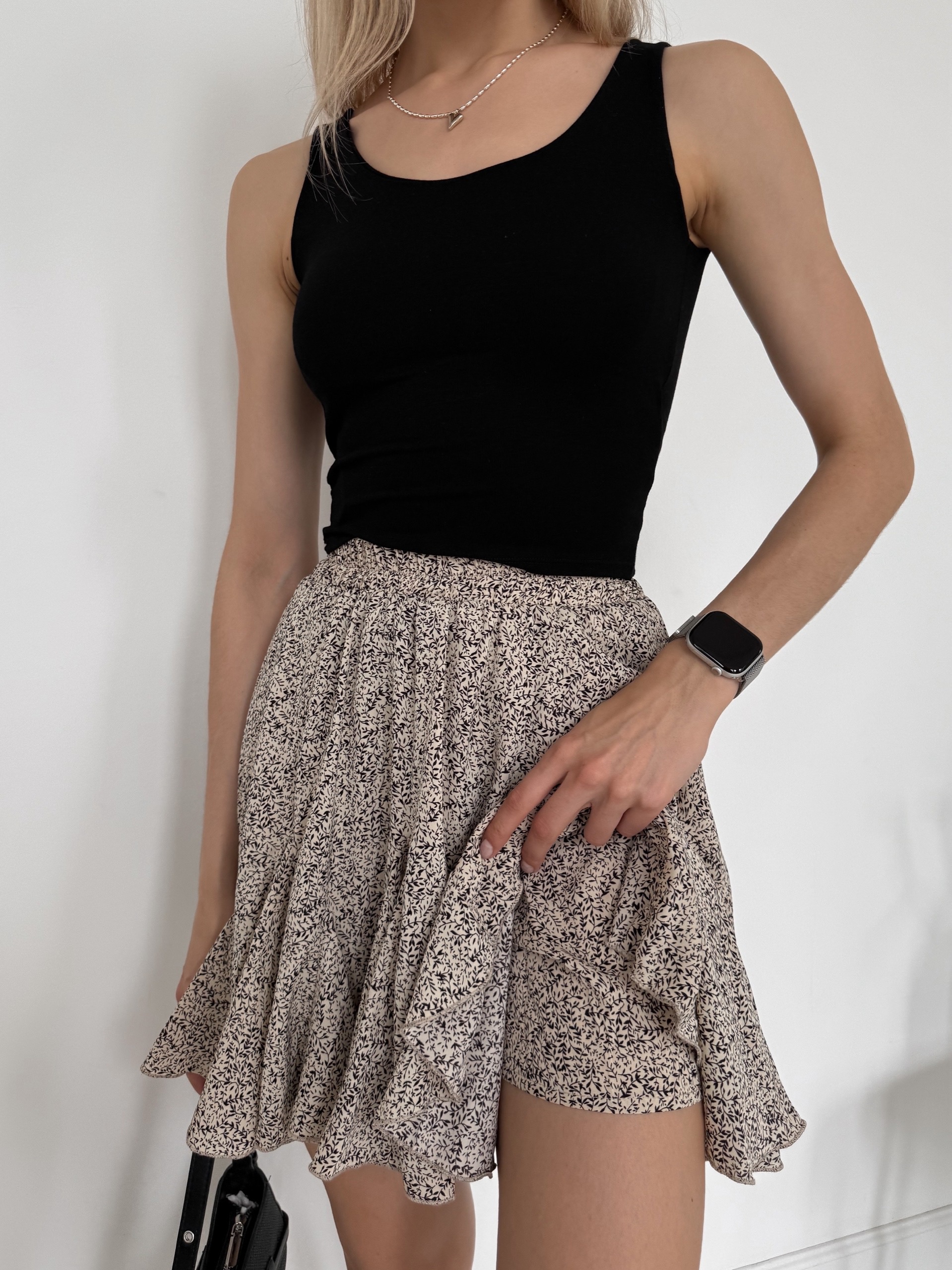 Юбка цветочный принт 169 SS Collection
