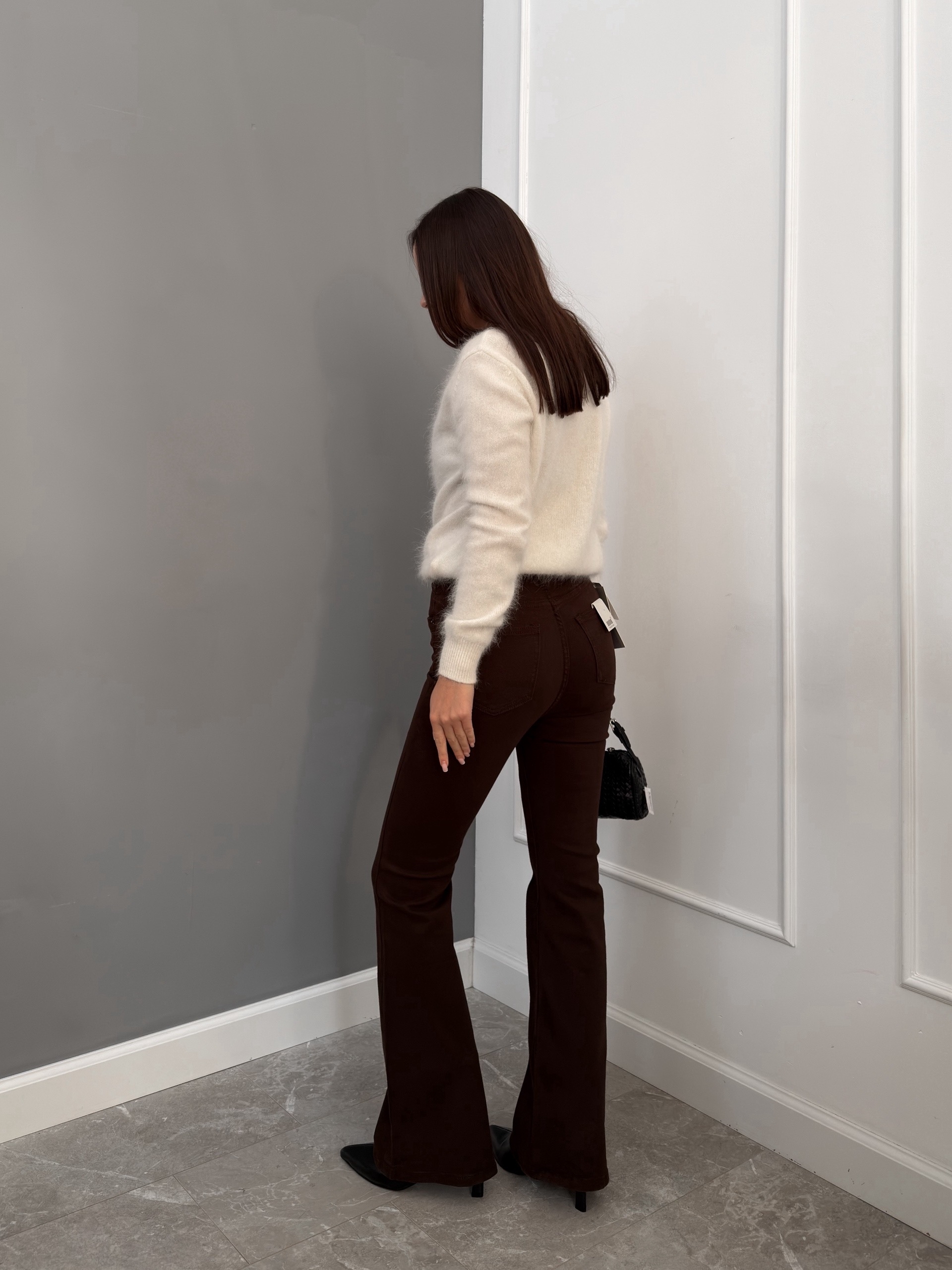 Джинсы J9156 клеш