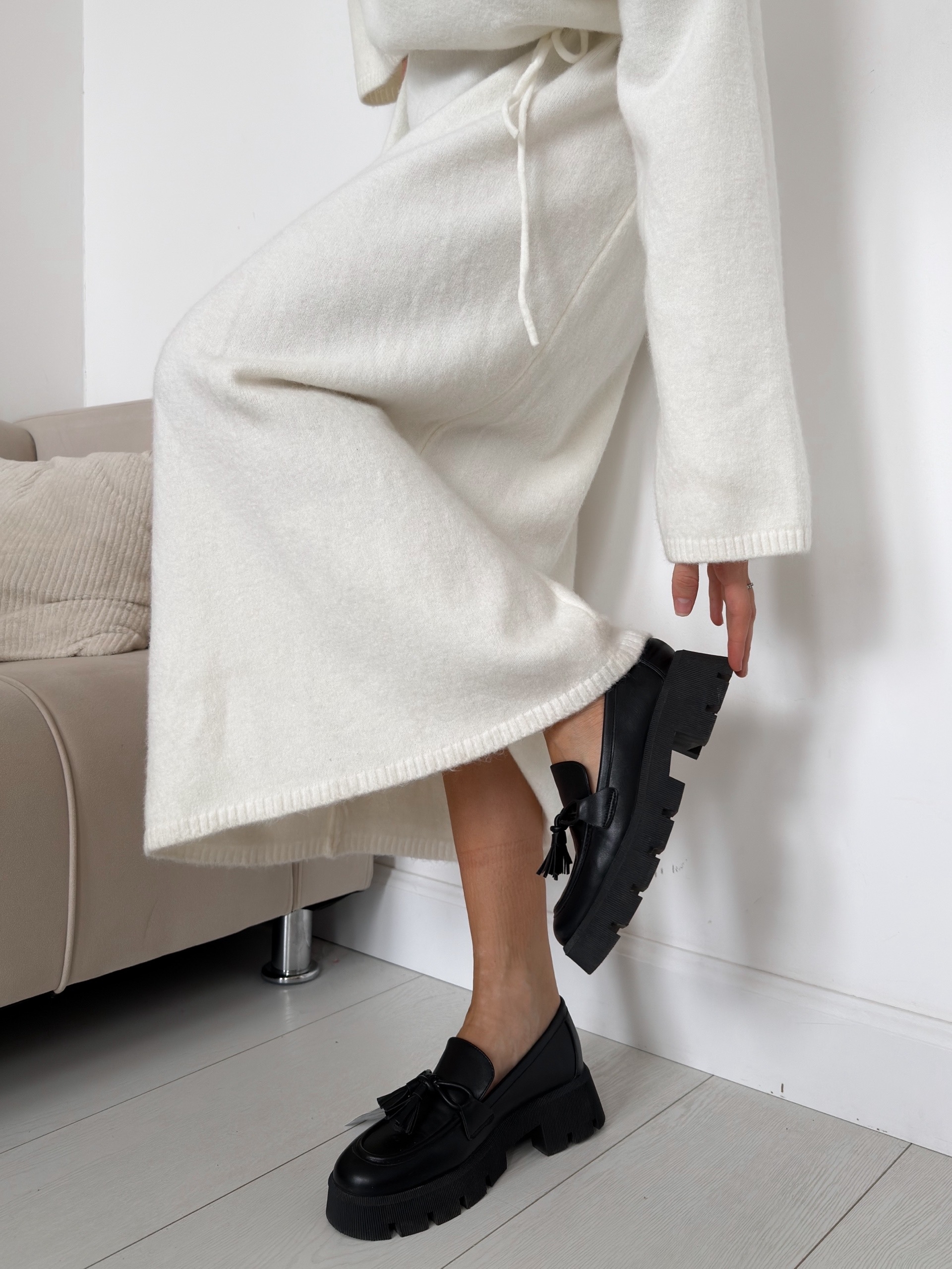 Лоферы K-127 бантик