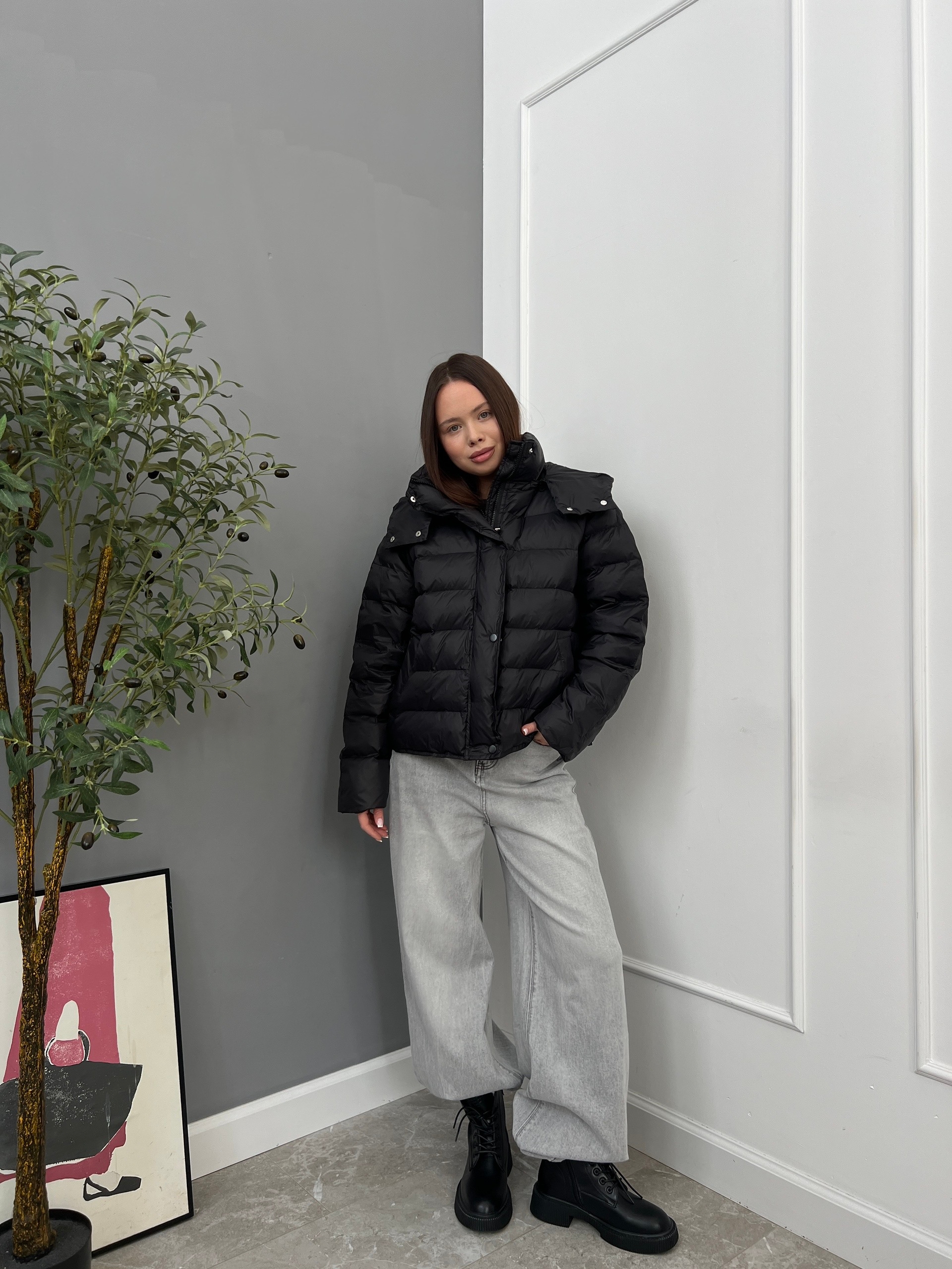 Куртка W 5960 короткая