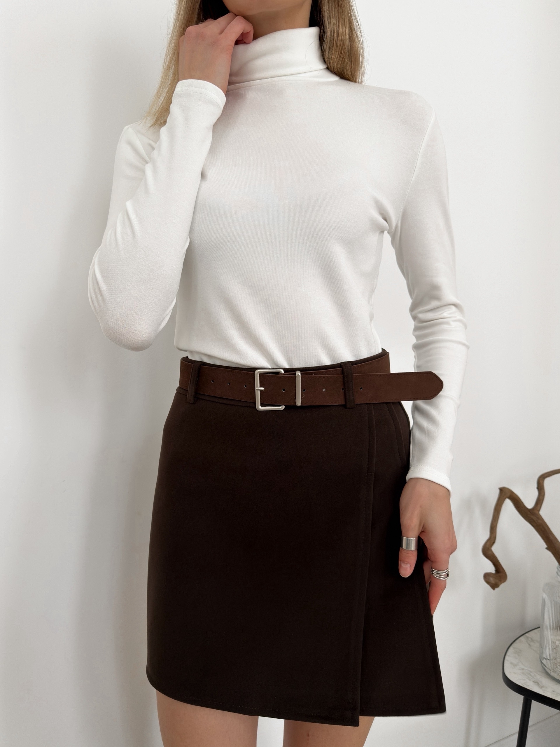 Юбка 5603 с ремнем