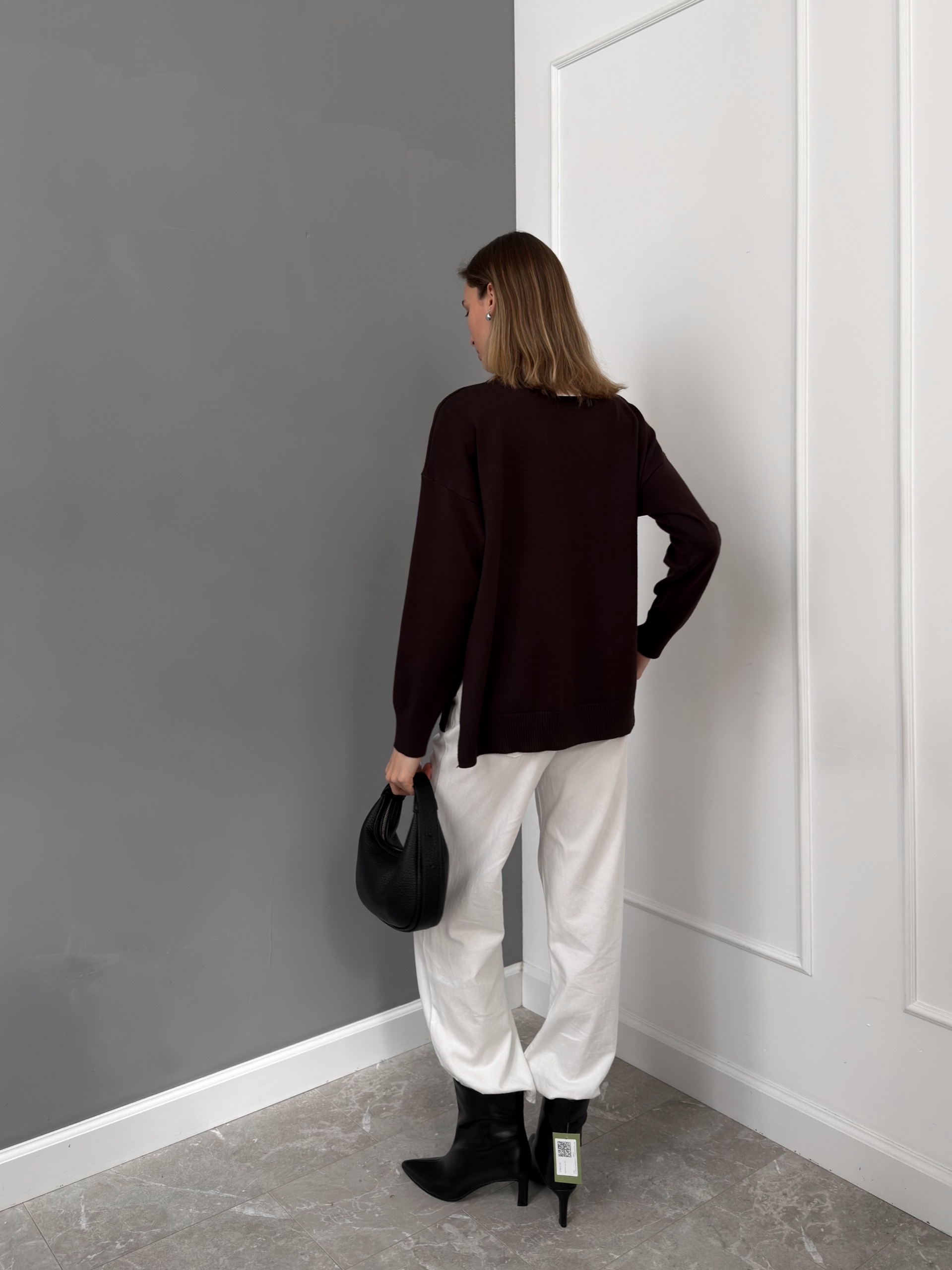 Джемпер 273-1 круглый ворот