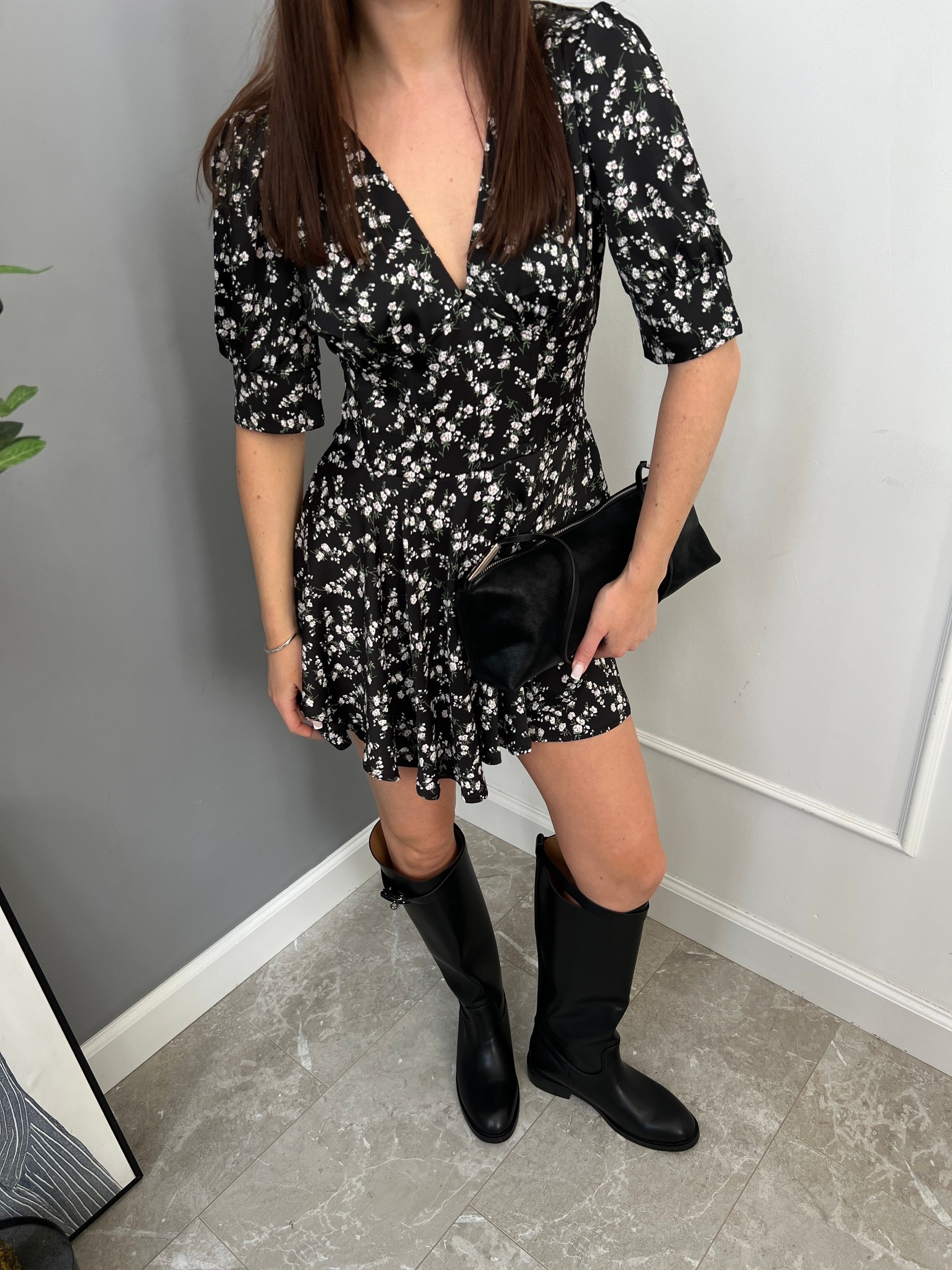 Платье-комбинезон Perfemme в цветочек