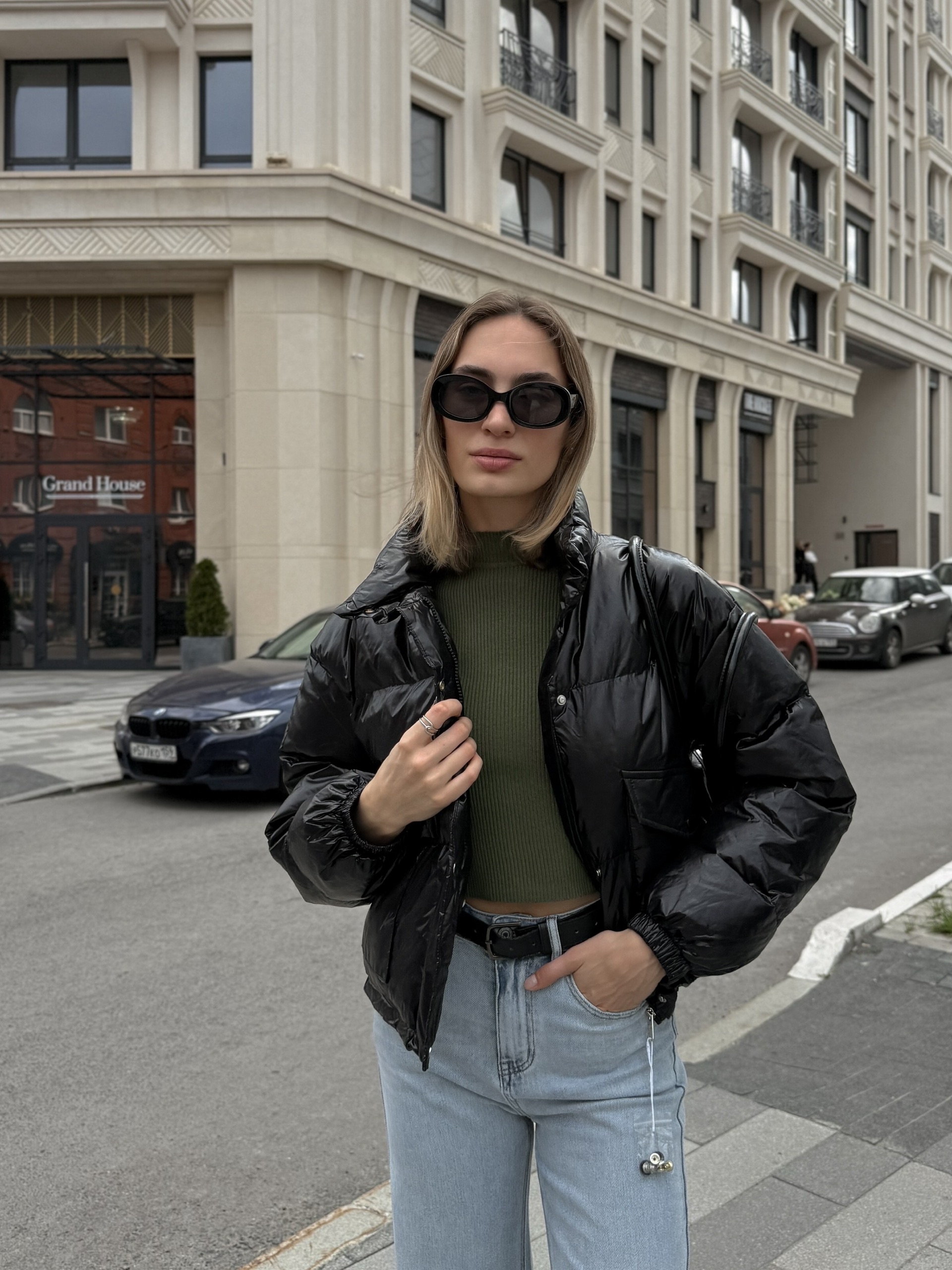 Куртка Perfect 2505 укороч наклад карманы