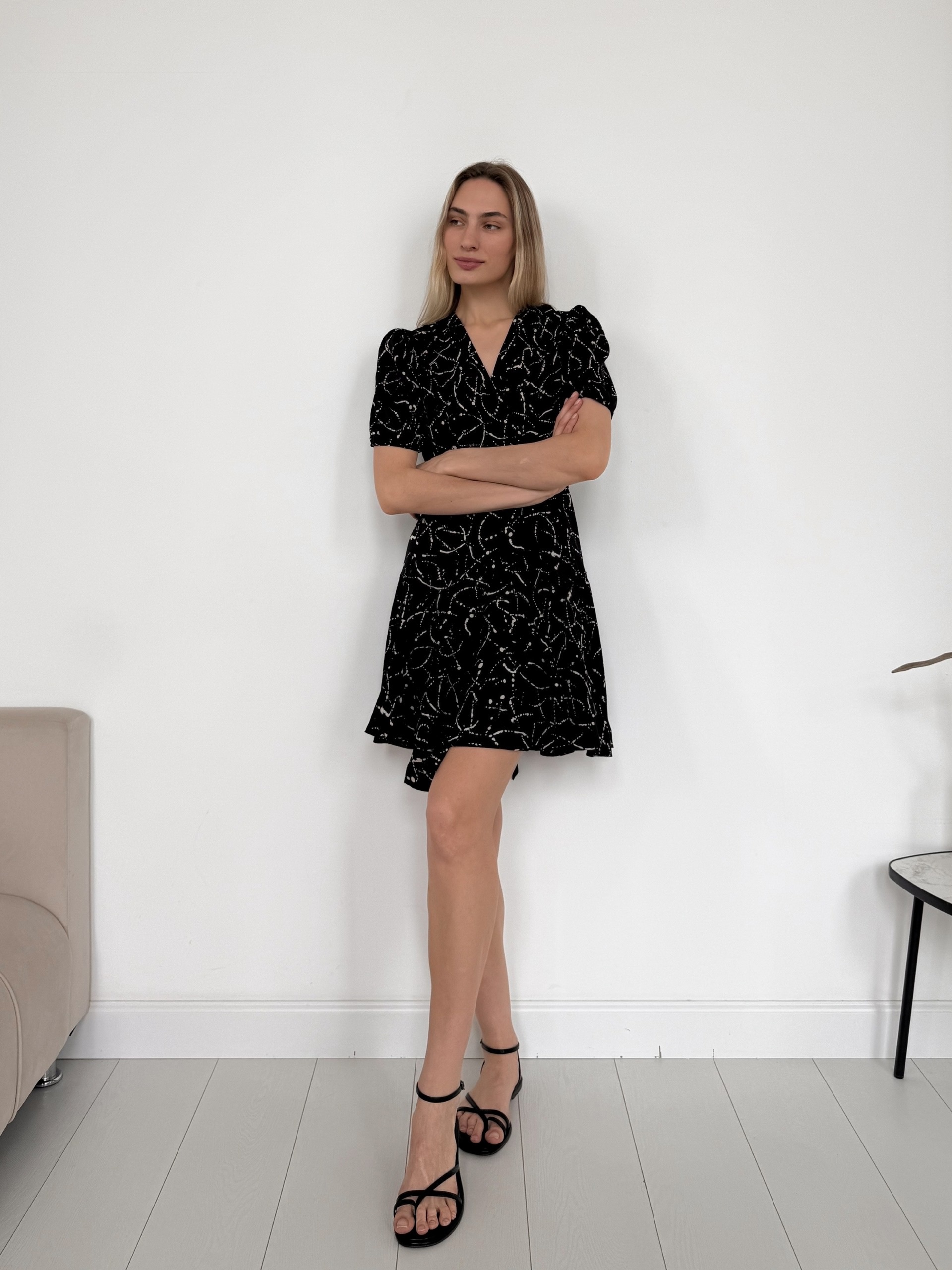 Платье Olivia на запах мини