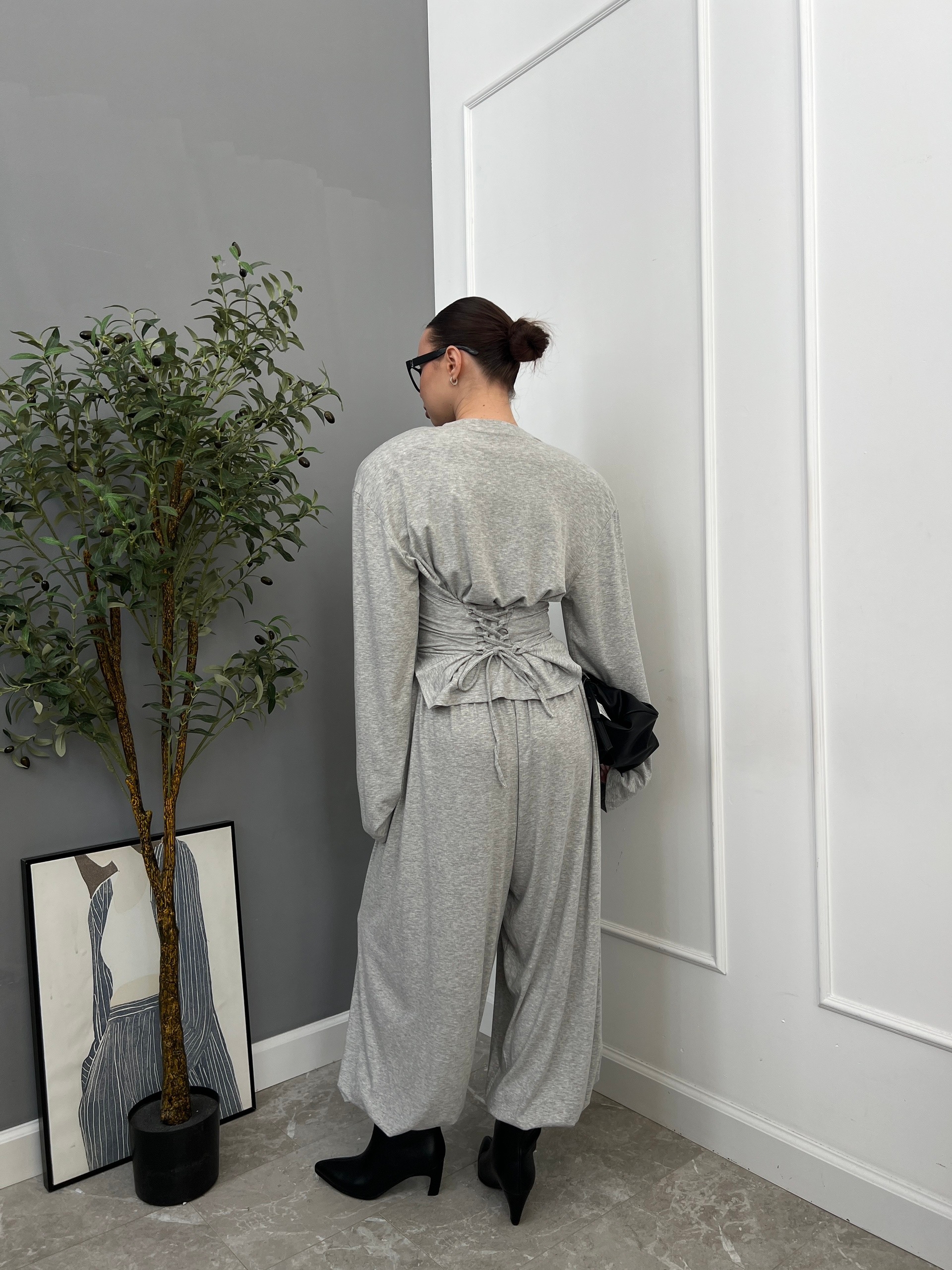 Костюм Koko  лонг на завяках+брюки