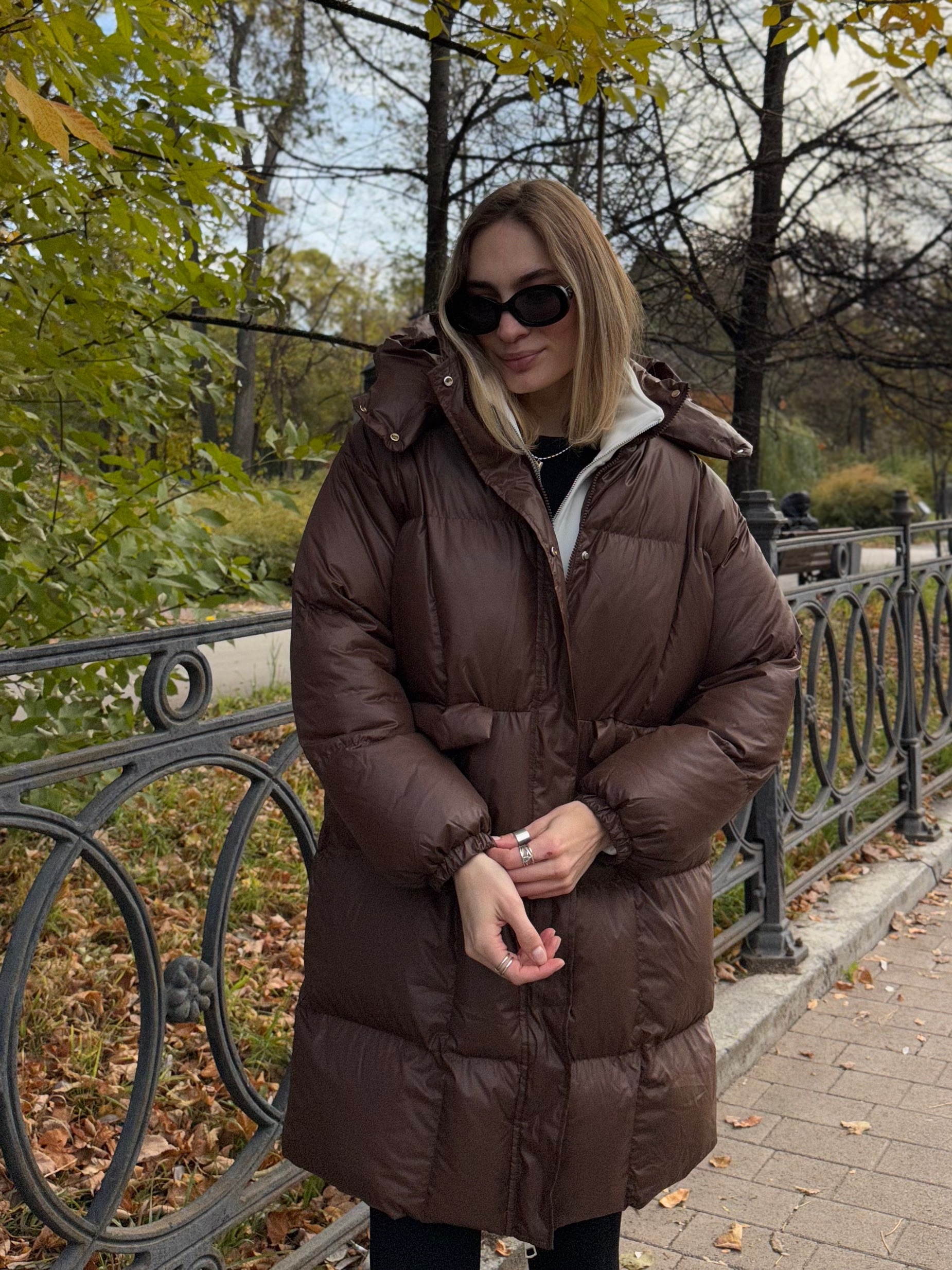 Куртка PERFECT  9352 длиная