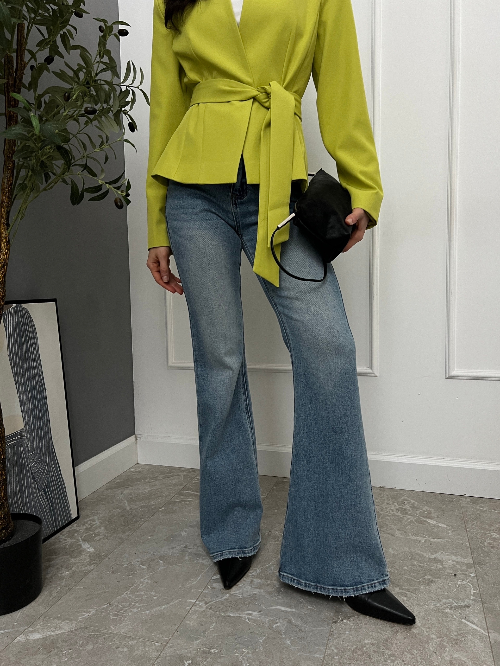 Джинсы Lanwin X3098 клеш