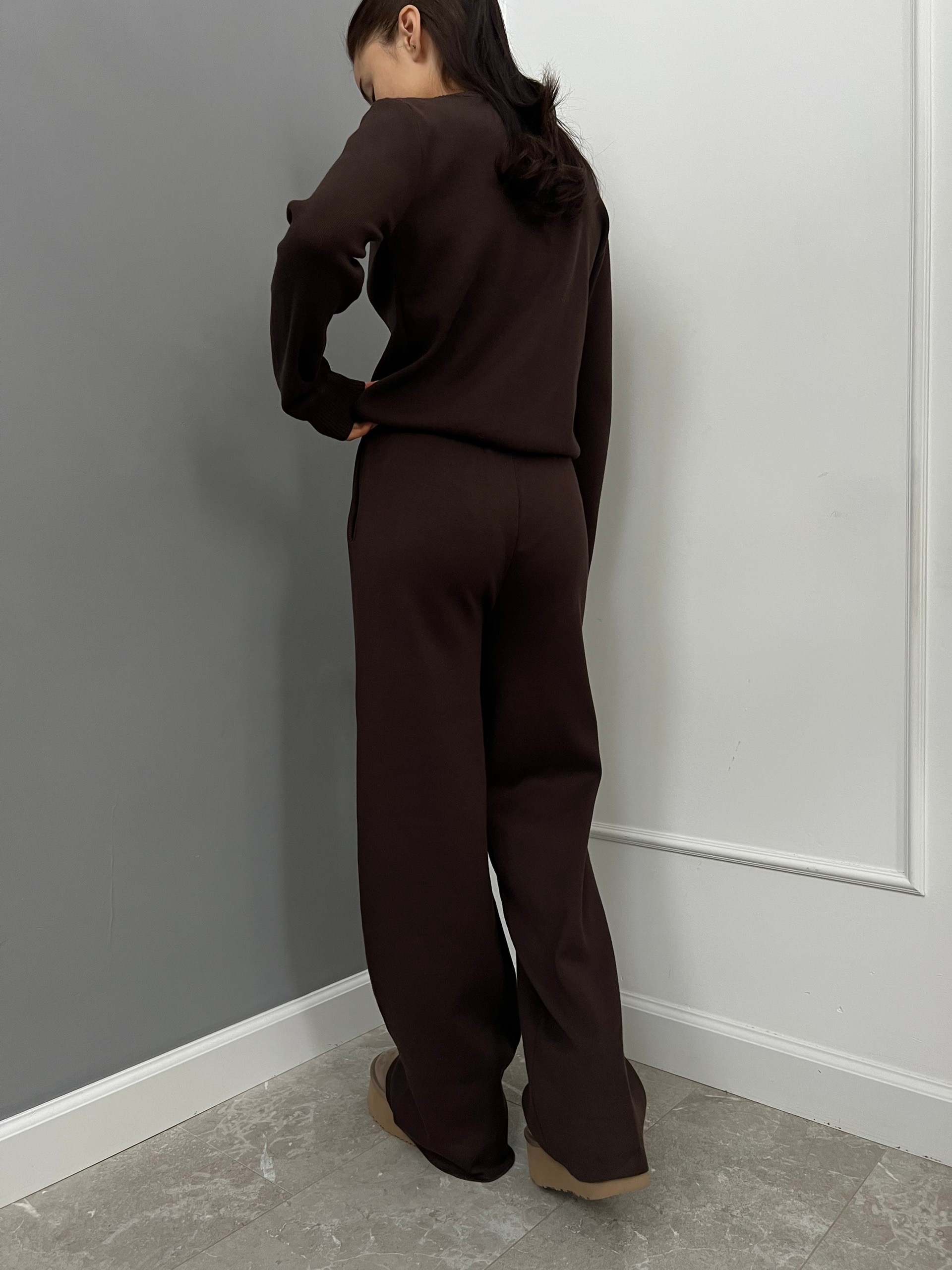 Костюм трикотаж 9042 джемпер на пуговках