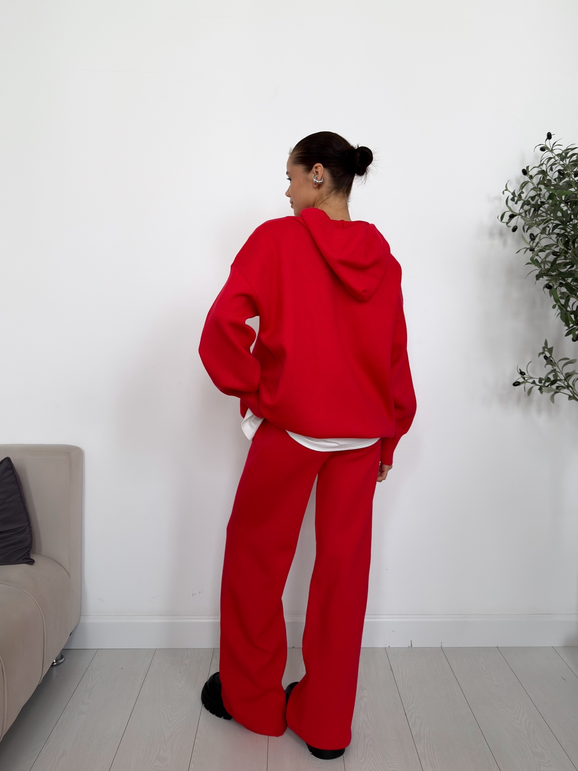 Костюм 733 кофта с капюшоном+брюки