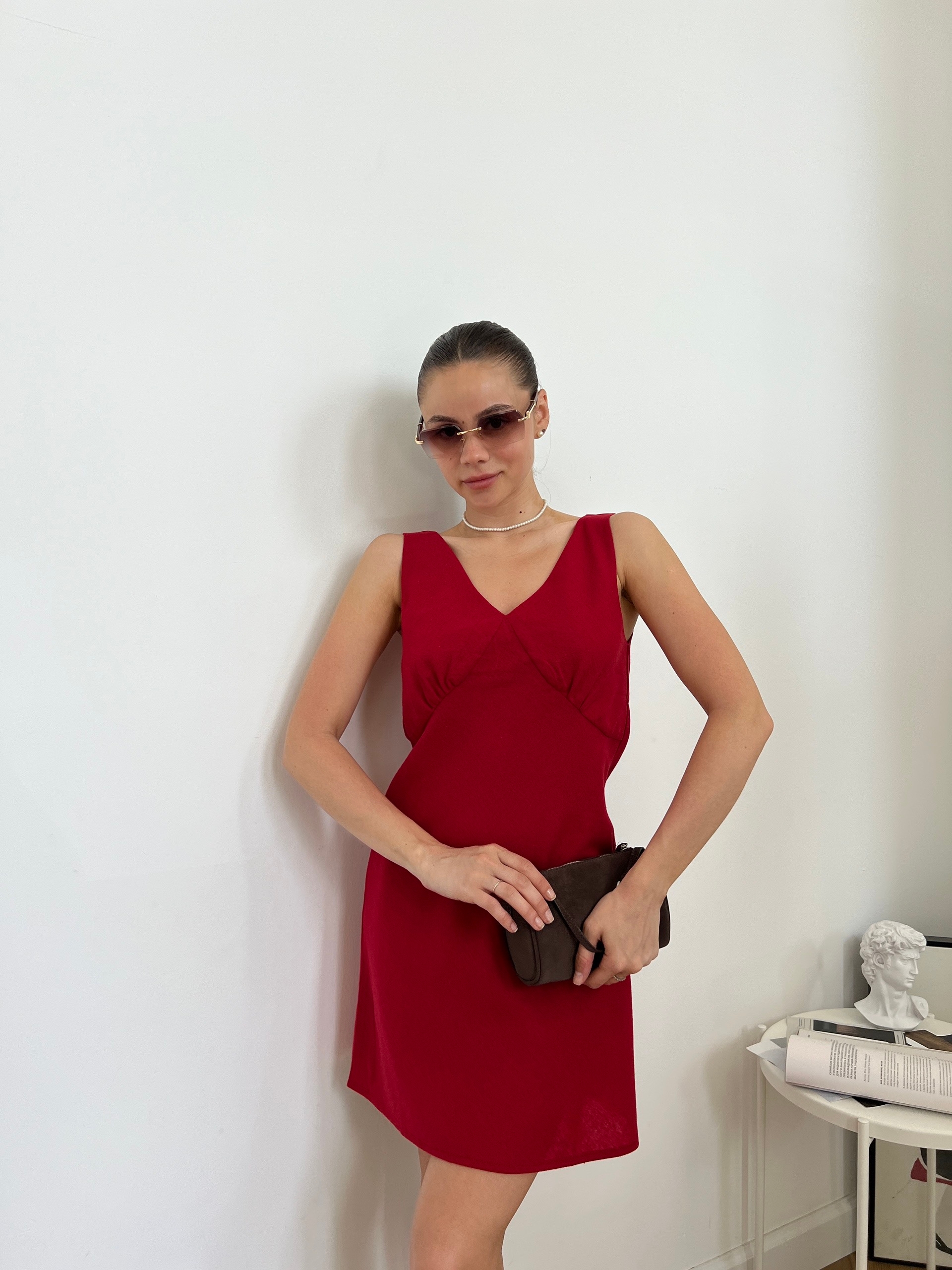 Платье Casual 014 с пояском
