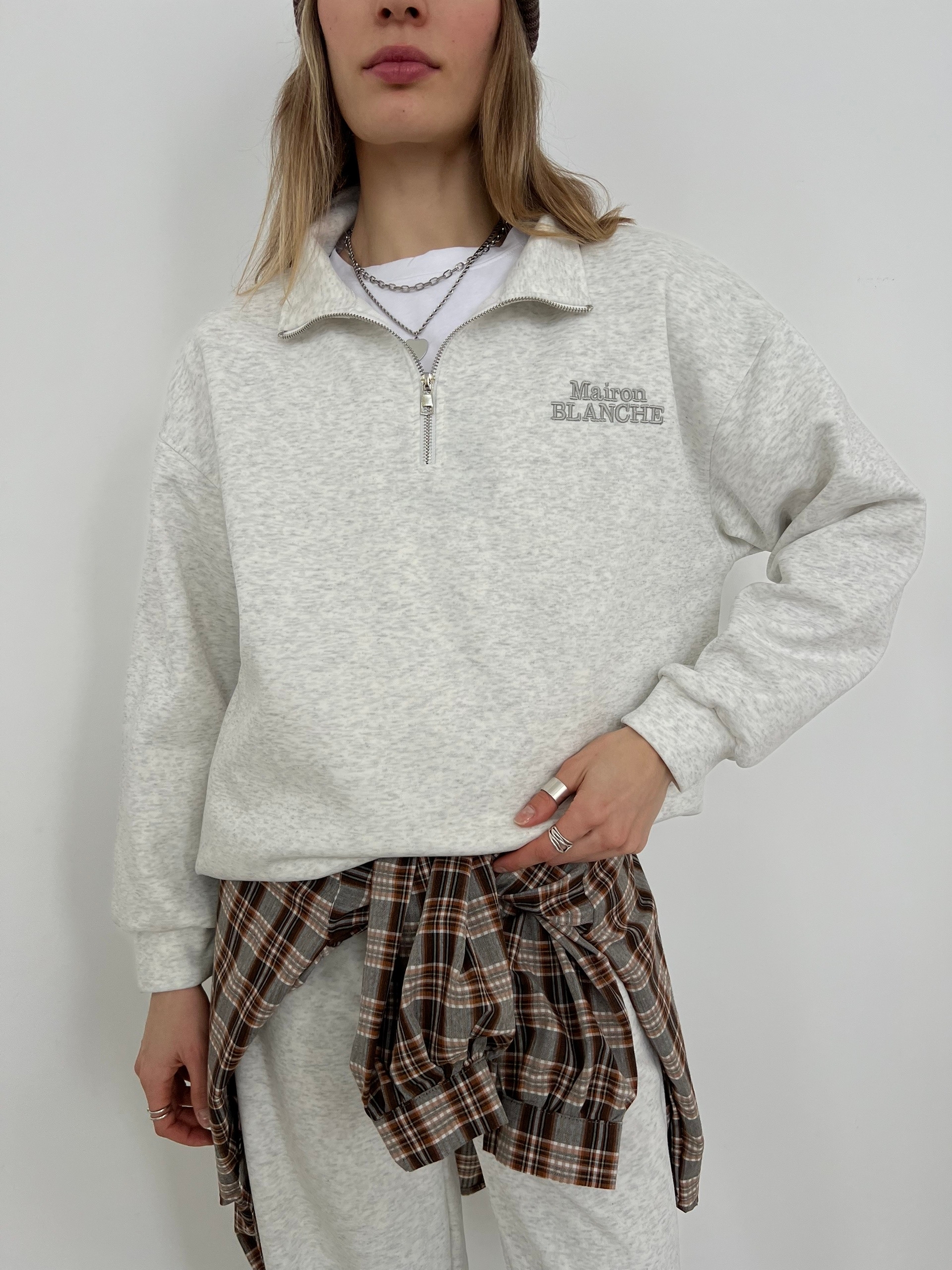 Костюм Korea 1777 Mairon Blanche свитшот+джогеры