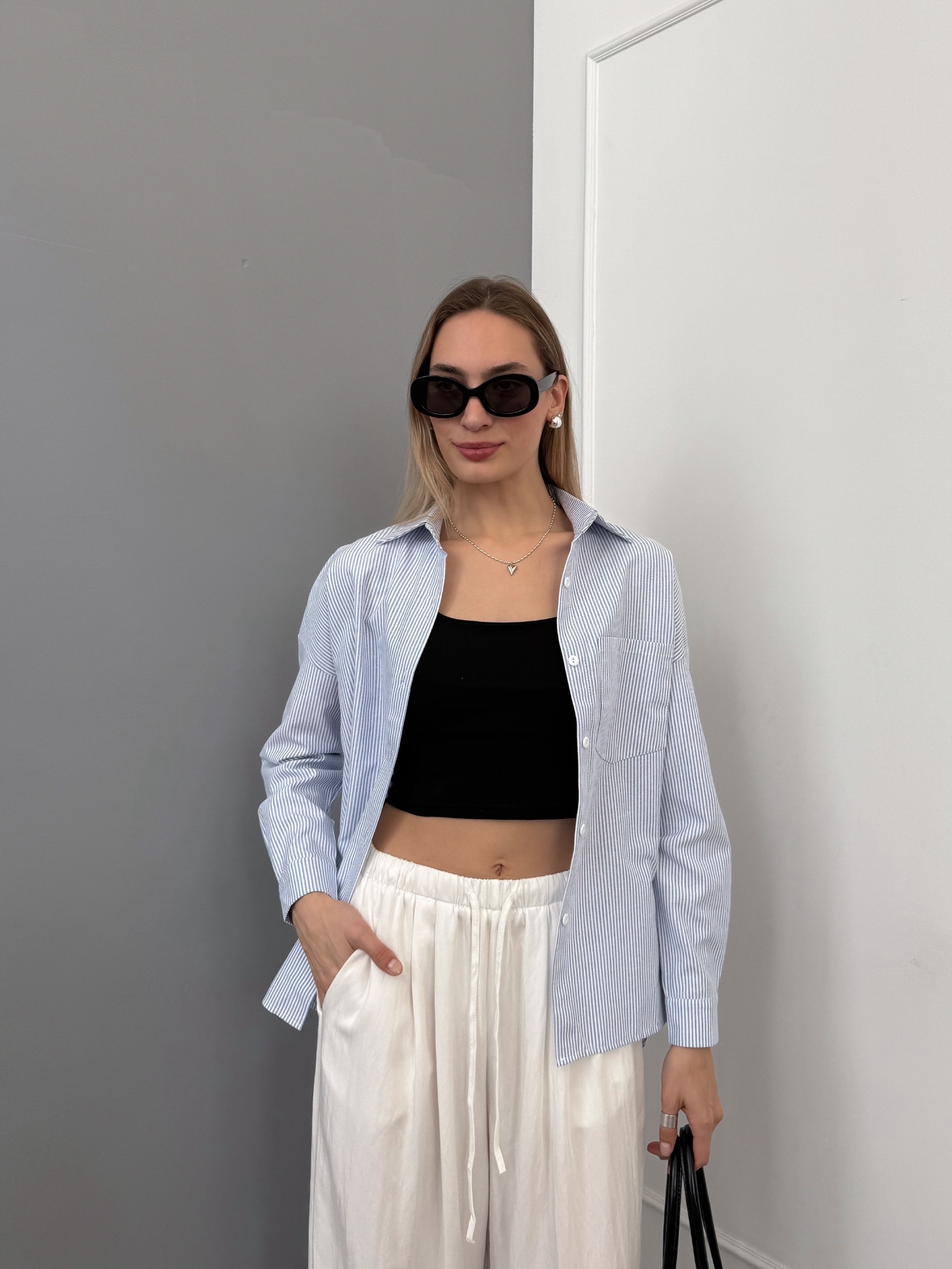 Рубашка Margo 058 в полоску