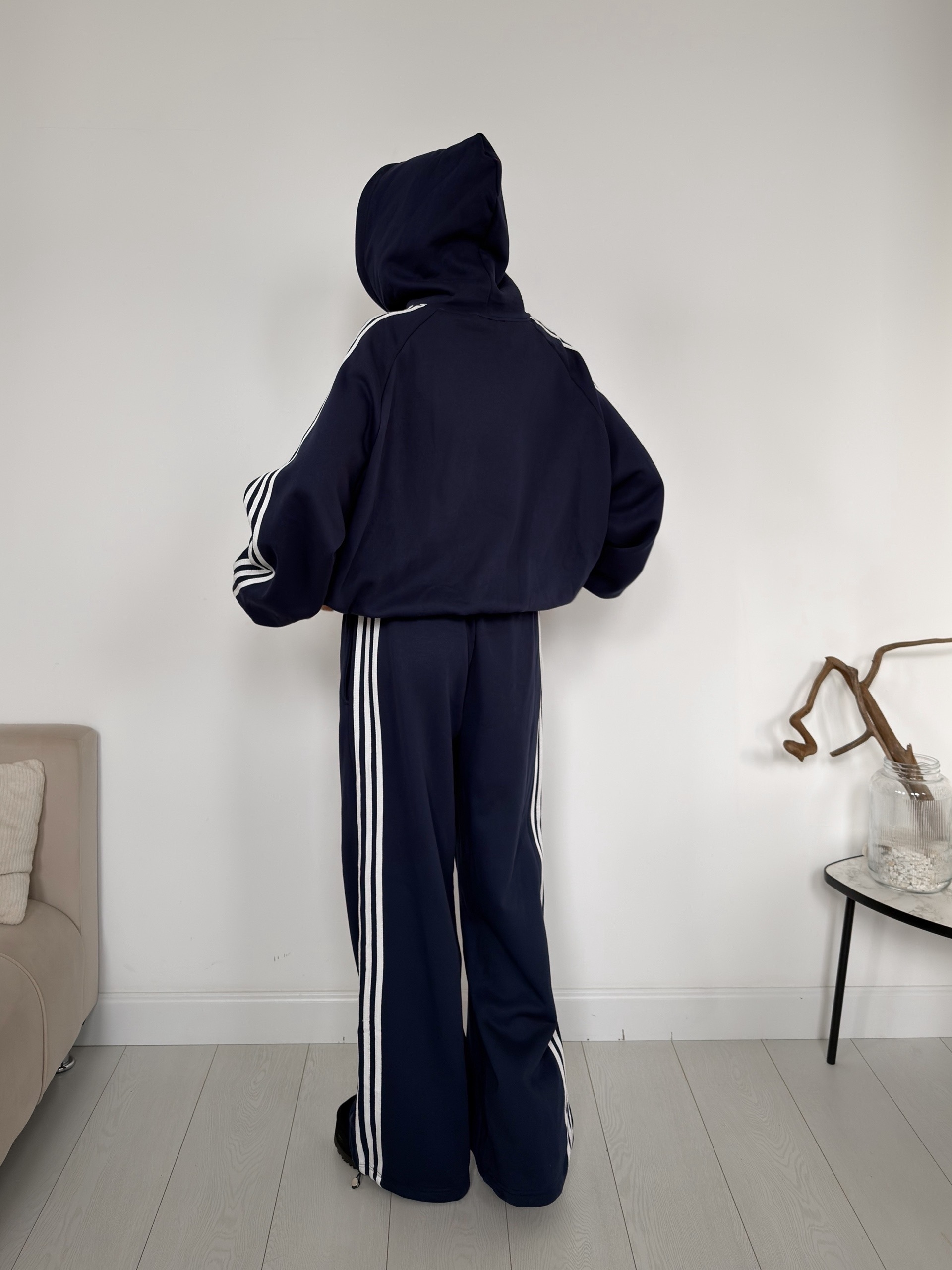 Костюм R Studio 9848 толстовка+брюки три полоски